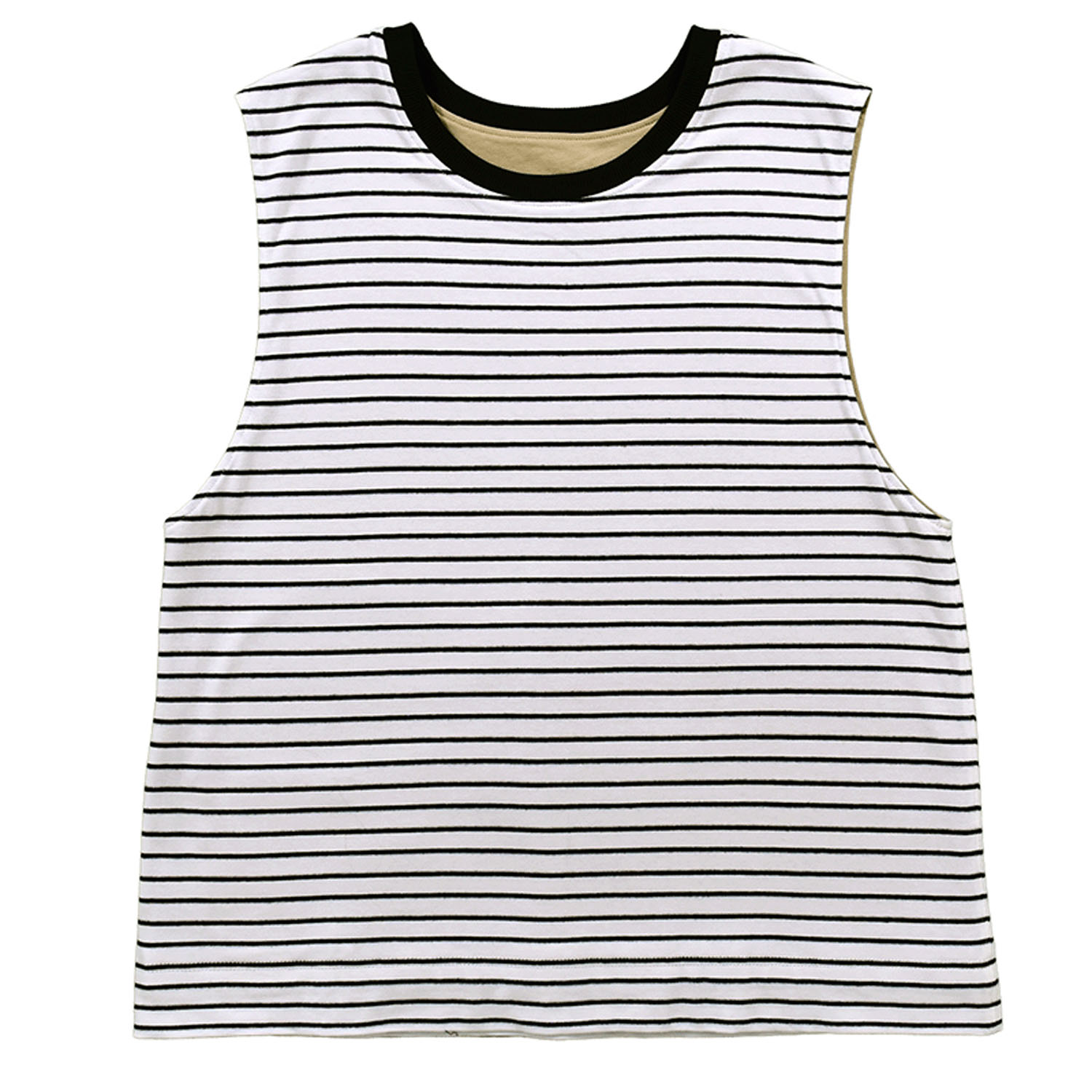 Northern Truck 無地×ボーダーリバーシブルベスト - 画像6