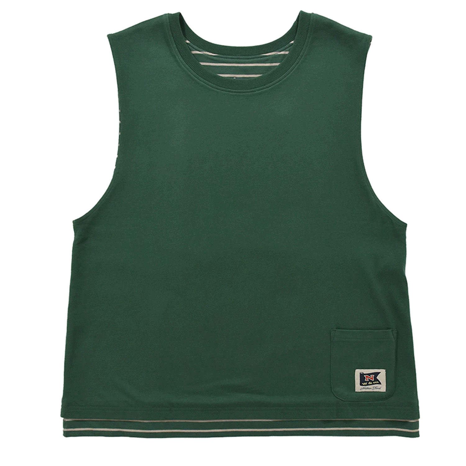 Northern Truck 無地×ボーダーリバーシブルベスト - 画像7