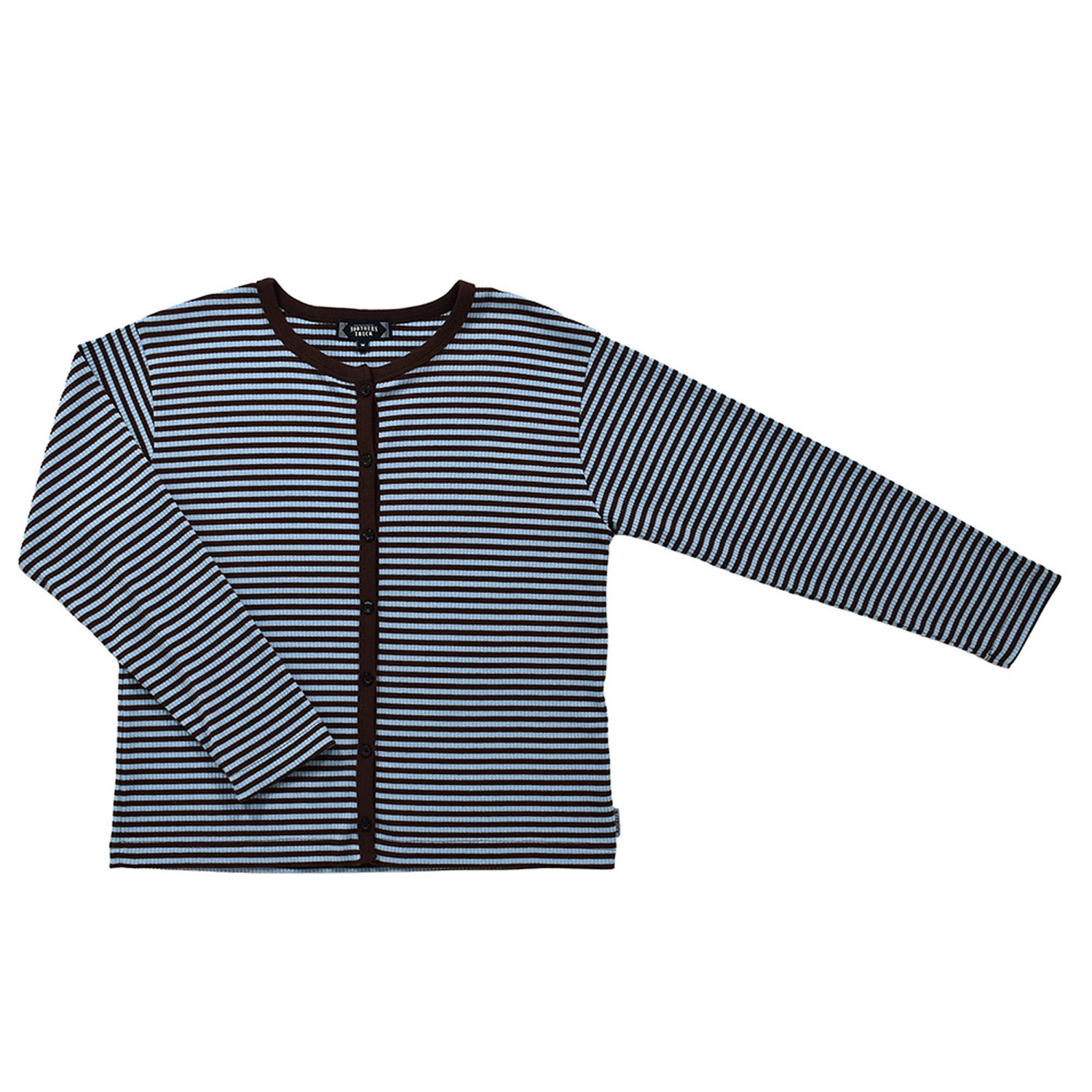 Northern Truck リブ編みカーディガン - 画像4