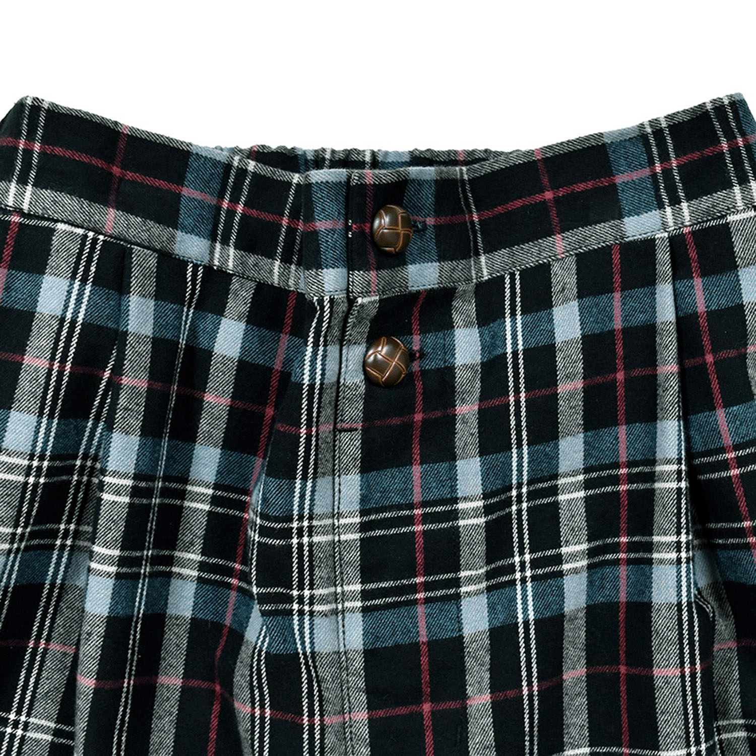 【11月下旬頃入荷予定】Northern Truck フロントタックリラクシーチェックパンツ - 画像12