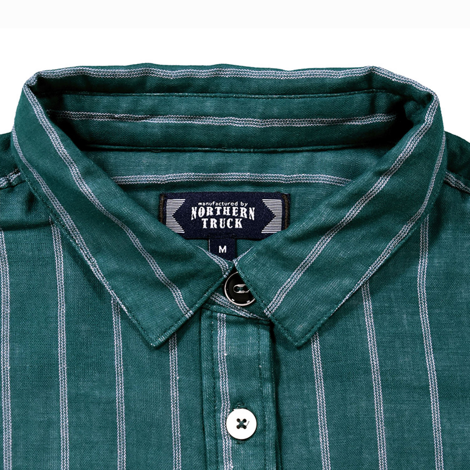 Northern Truck ワークポケットストライプシャツ - 画像7
