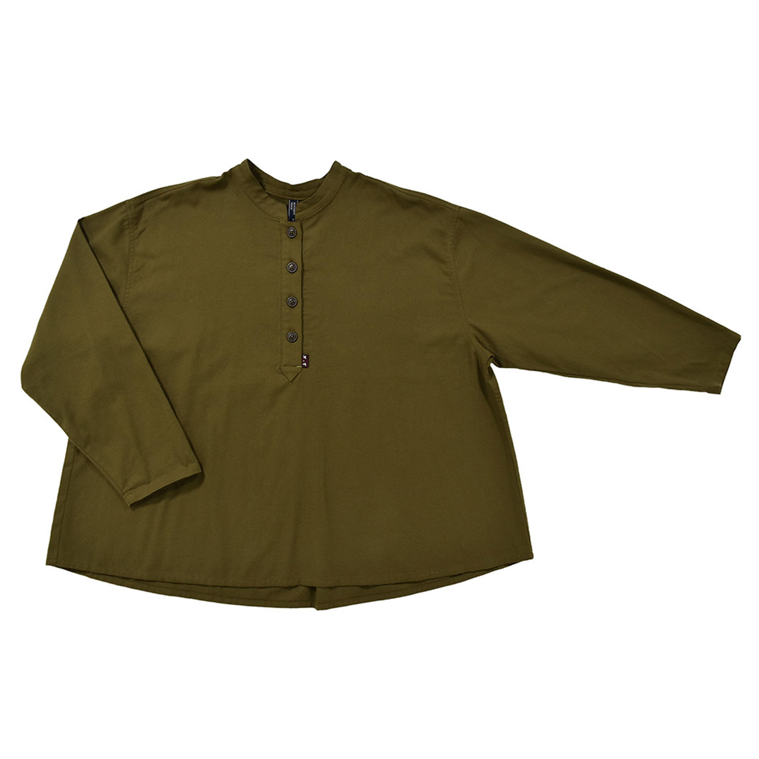 Northern Truck スタンドカラーヘンリープルオーバー - 画像5