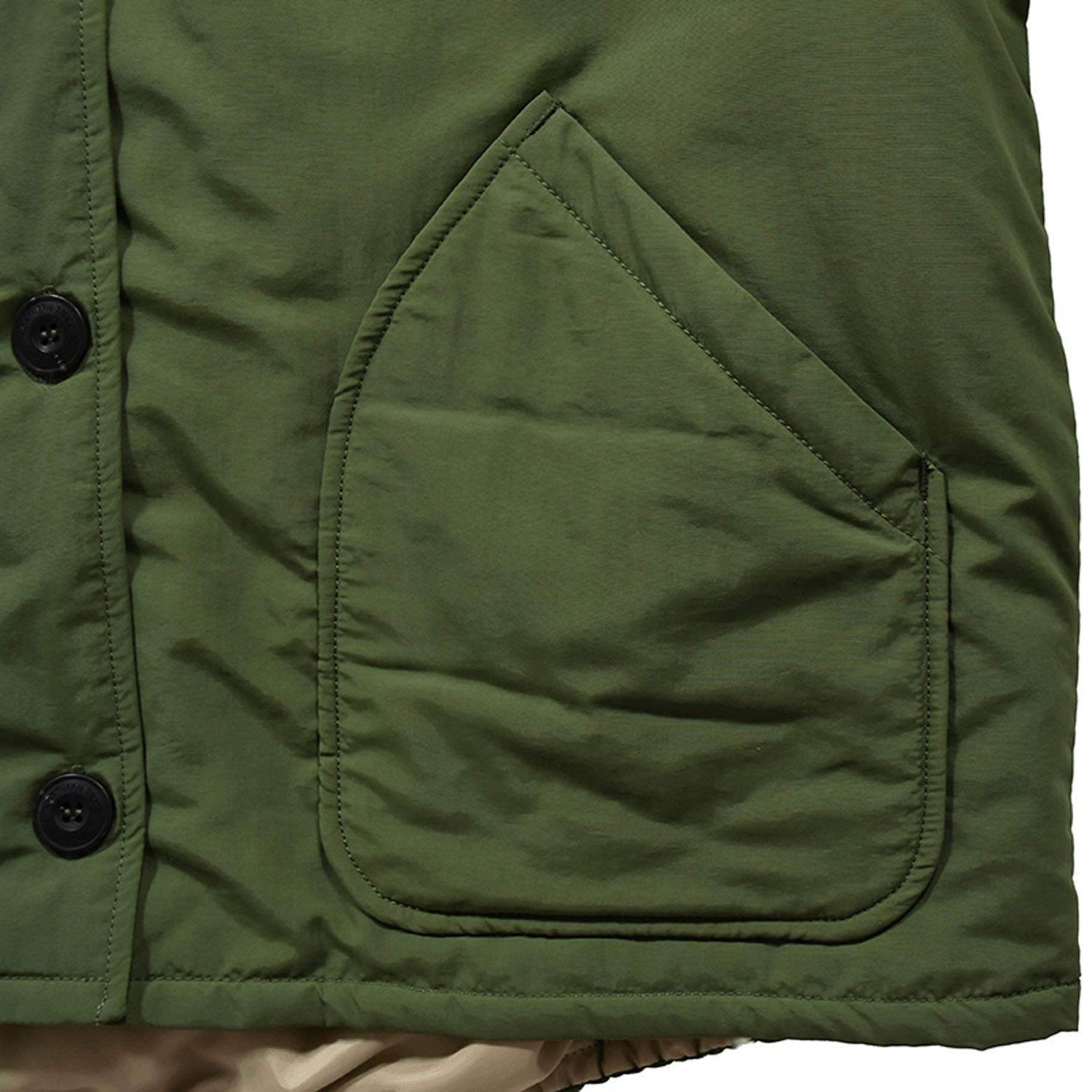 Northern Truck リブカラー中綿入りジャケット - 画像12