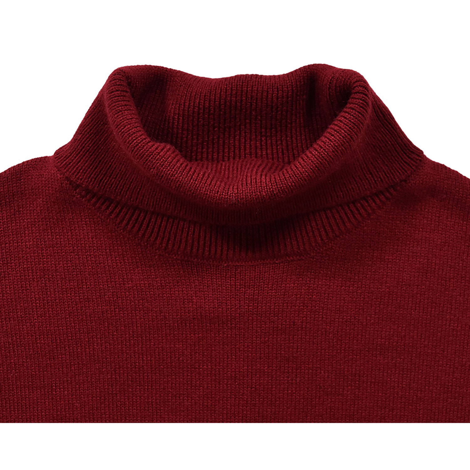 Northern Truck 編地違いスリーブタートルプルオーバー - 画像10