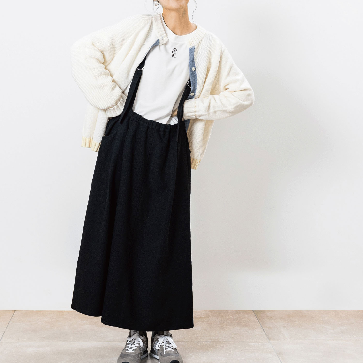 Northern Truck パッチワーク風配色ポイントカーディガン - 画像6