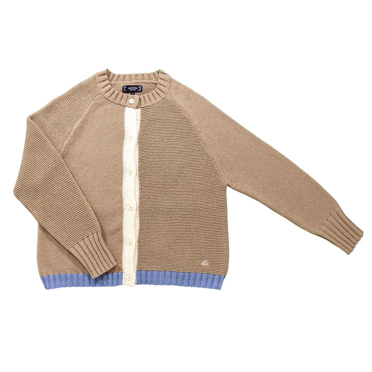 Northern Truck パッチワーク風配色ポイントカーディガン - 画像8