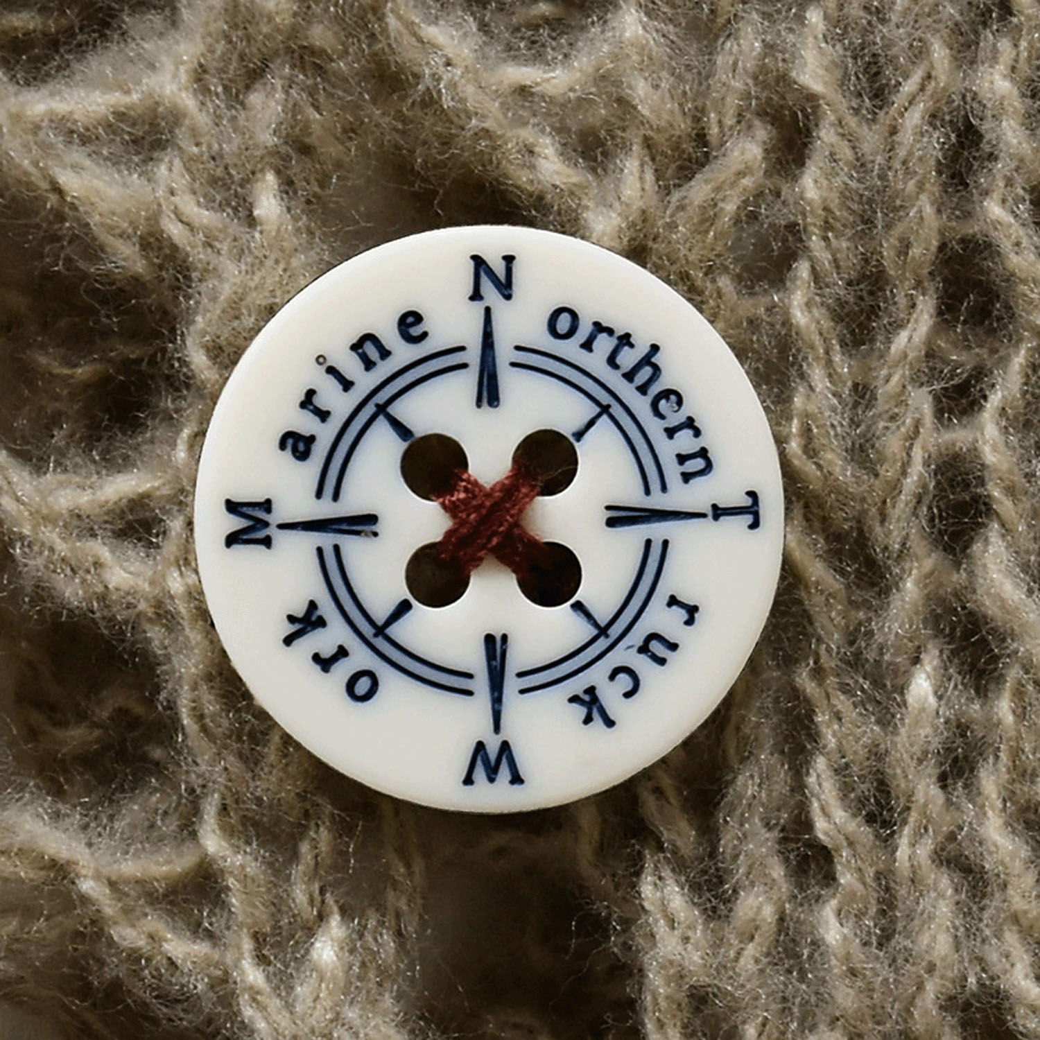 Northern Truck メッシュ編みニットプルオーバー - 画像11