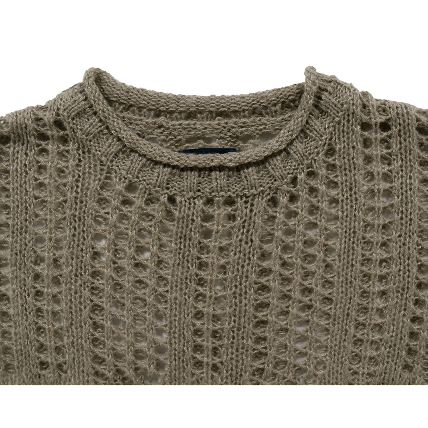 Northern Truck メッシュ編みニットプルオーバー - 画像9