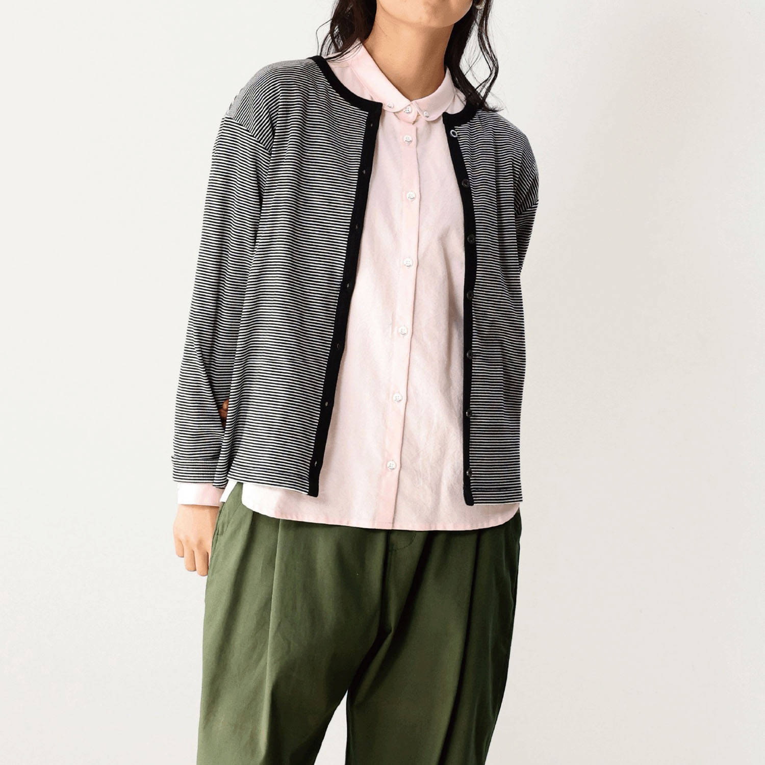 Northern Truck ラウンドヘム釦ダウンシャツ - 画像6