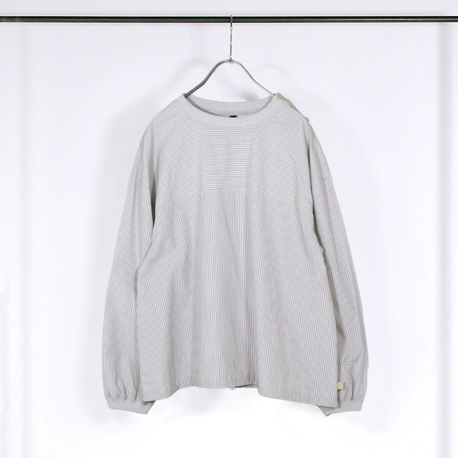 Northern Truck 肩ボタンドローストリングプルオーバー - 画像2