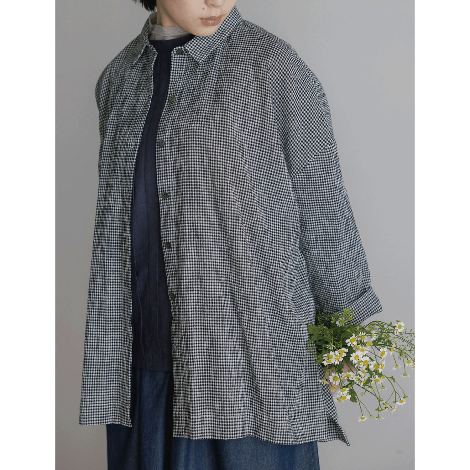 LILASIC シュリンクオーバーシャツ - 画像3