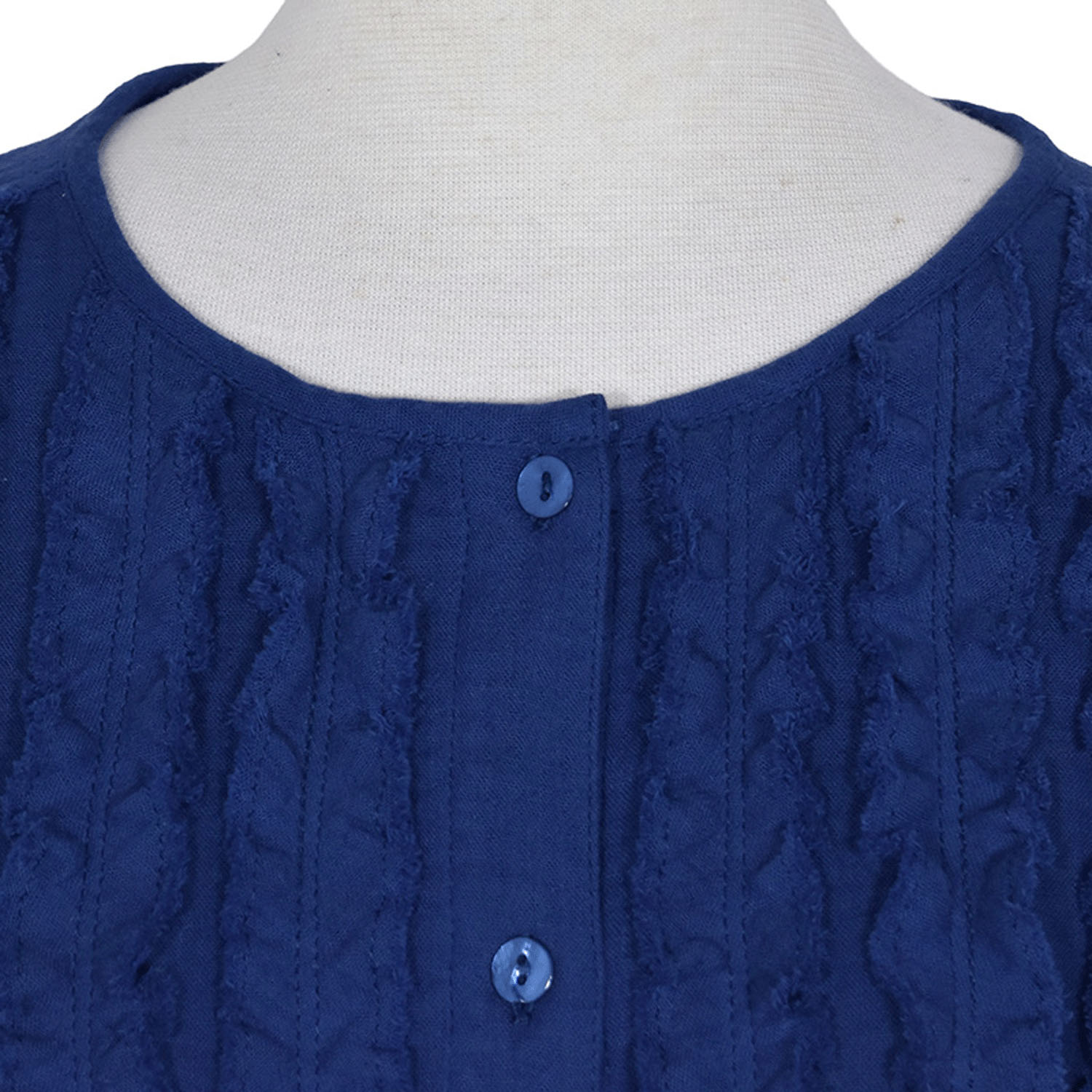 【4月中旬頃入荷予定】LILASIC ハイツイストコットンWガーゼフリルジレ - 画像12