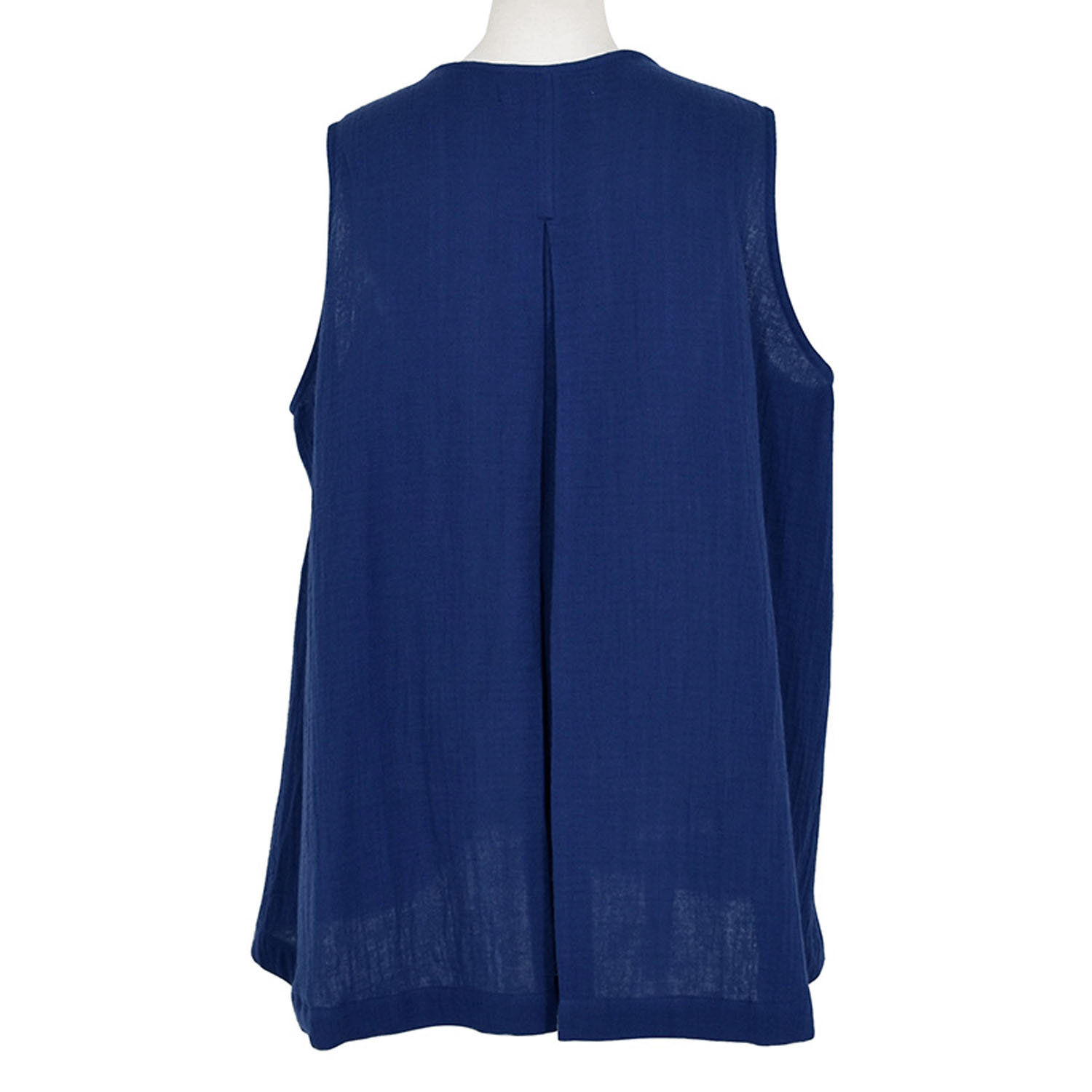 【4月中旬頃入荷予定】LILASIC ハイツイストコットンWガーゼフリルジレ - 画像10