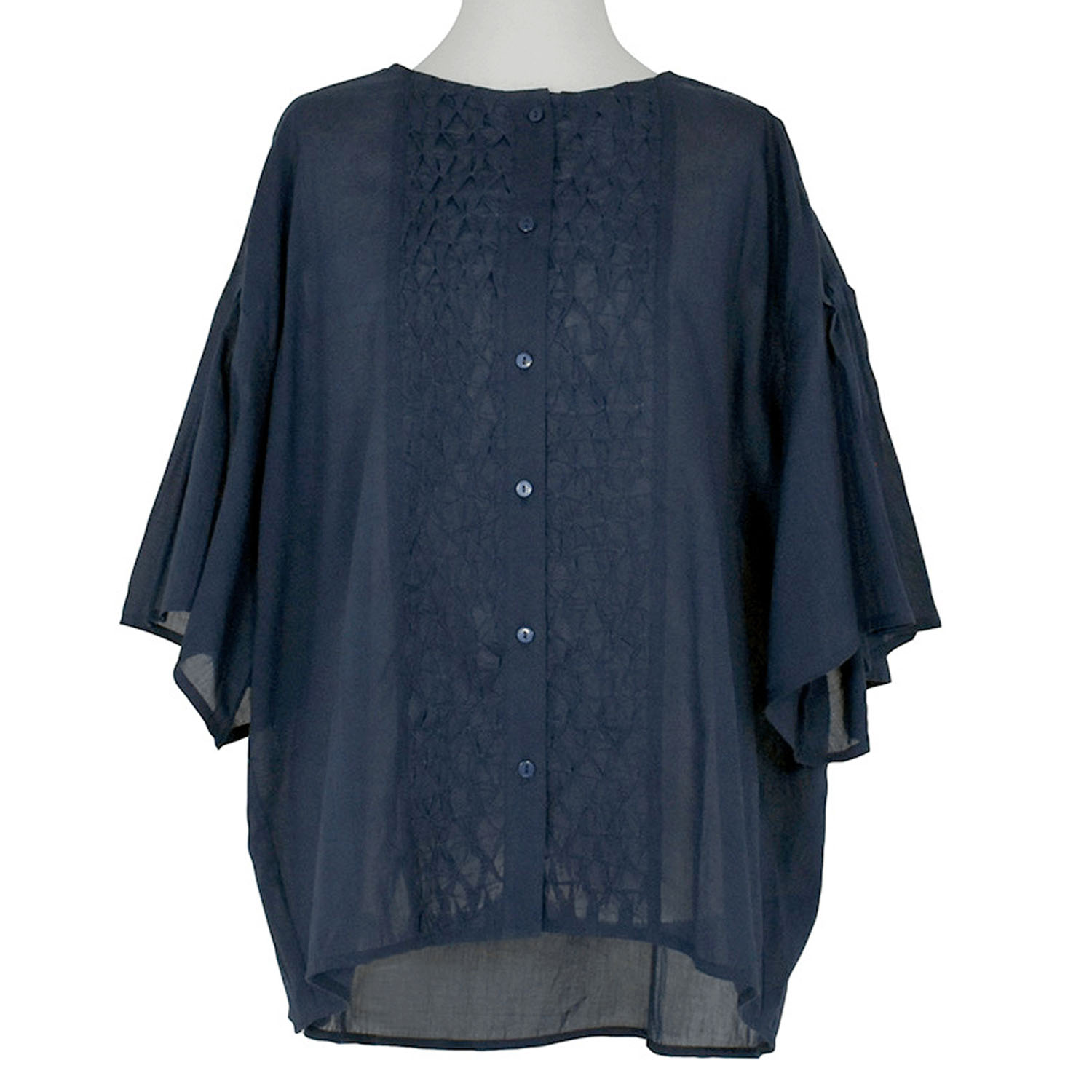 LILASICハンドスモッキングブラウス - 画像13