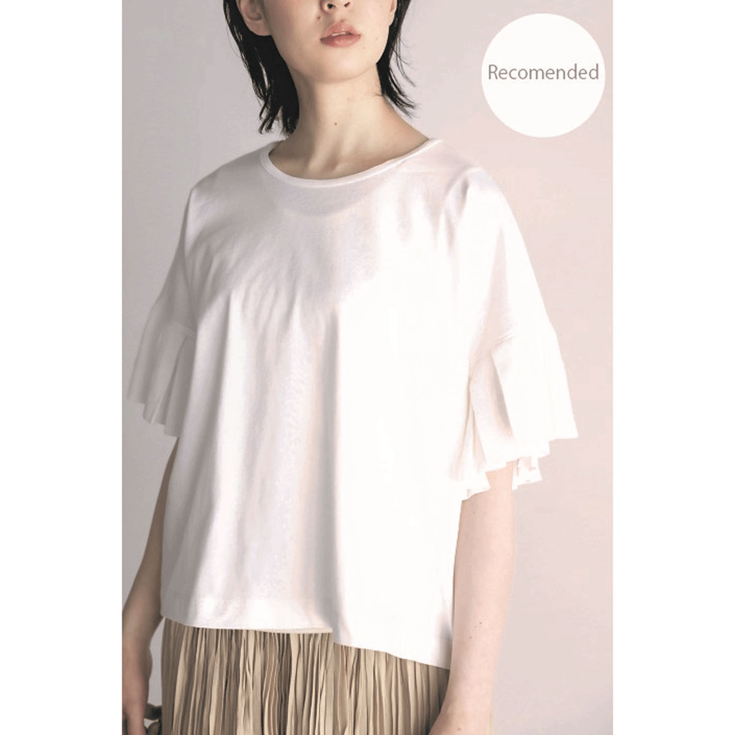 LILASICニットスリーブTシャツ - 画像5