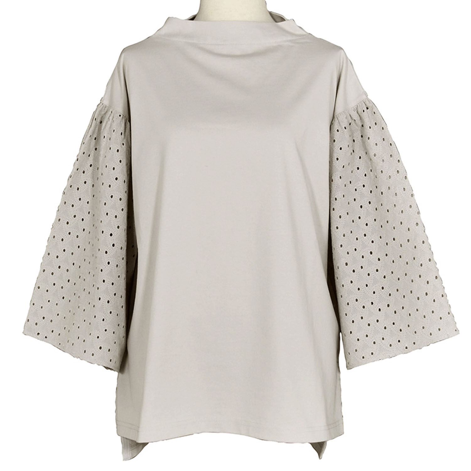 【4月中旬頃入荷予定】LILASIC エンブロイダリースリーブプルオーバー - 画像3