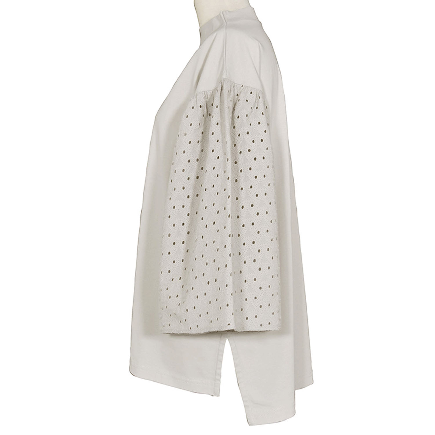 【4月中旬頃入荷予定】LILASIC エンブロイダリースリーブプルオーバー - 画像5