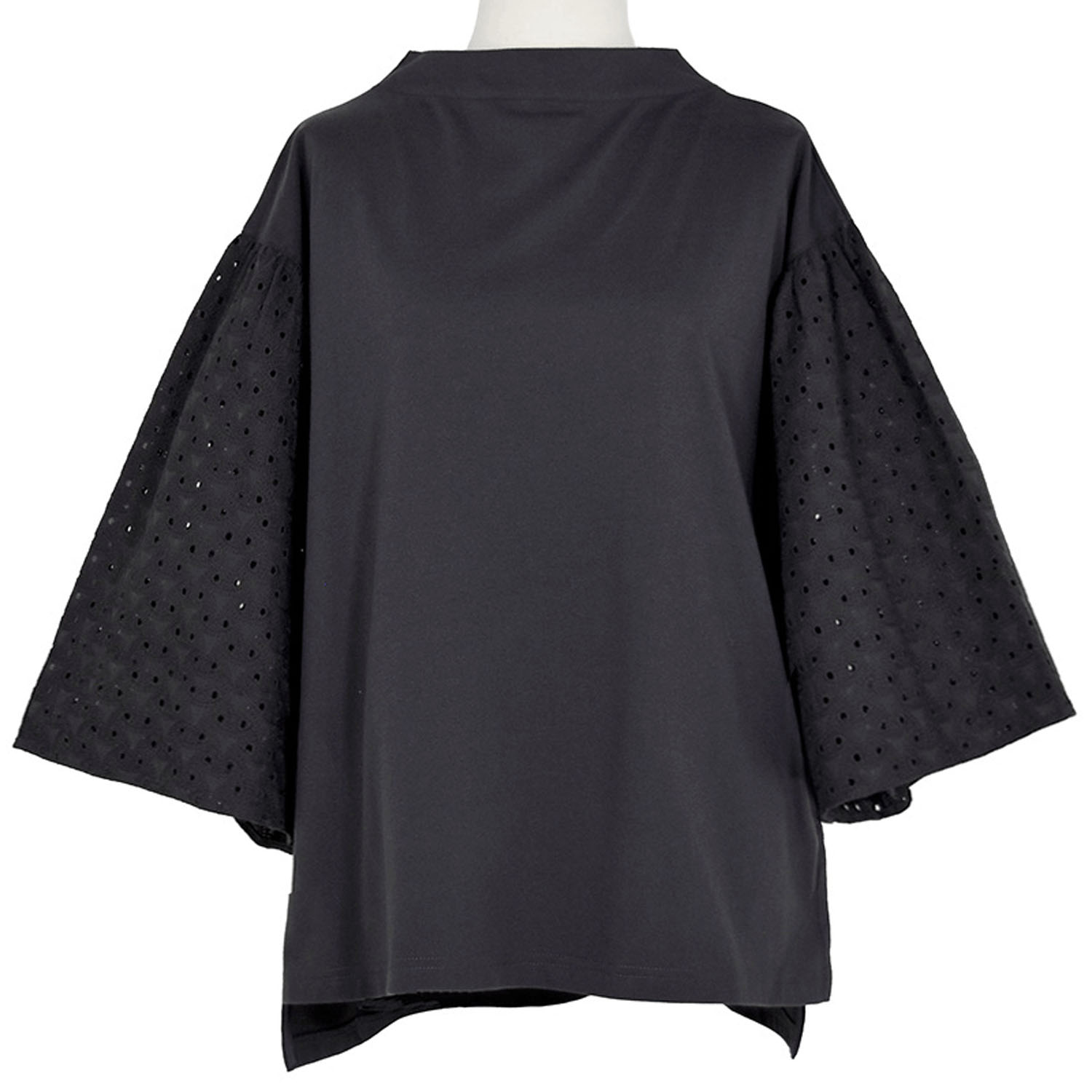 【4月中旬頃入荷予定】LILASIC エンブロイダリースリーブプルオーバー - 画像10