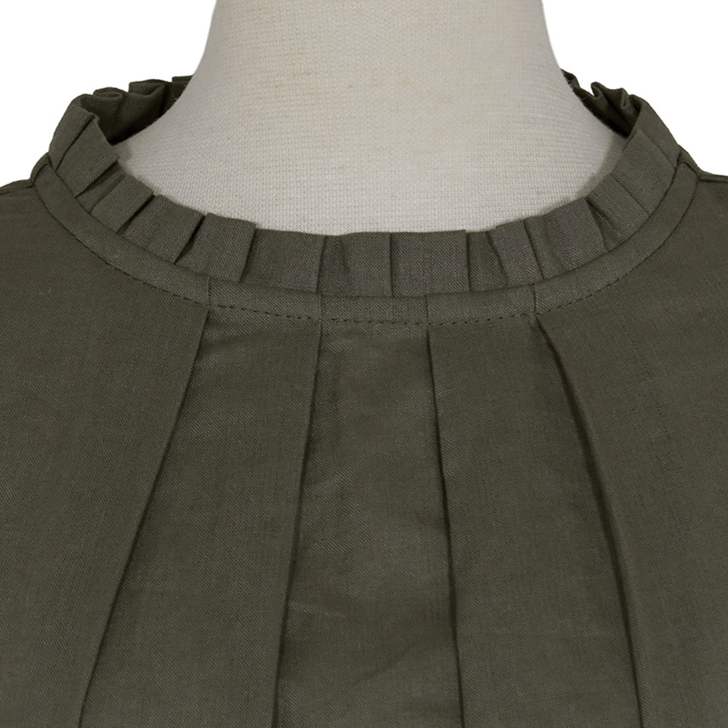 【4月中旬頃入荷予定】LILASIC シルケット天竺フリルカラーTシャツ - 画像14