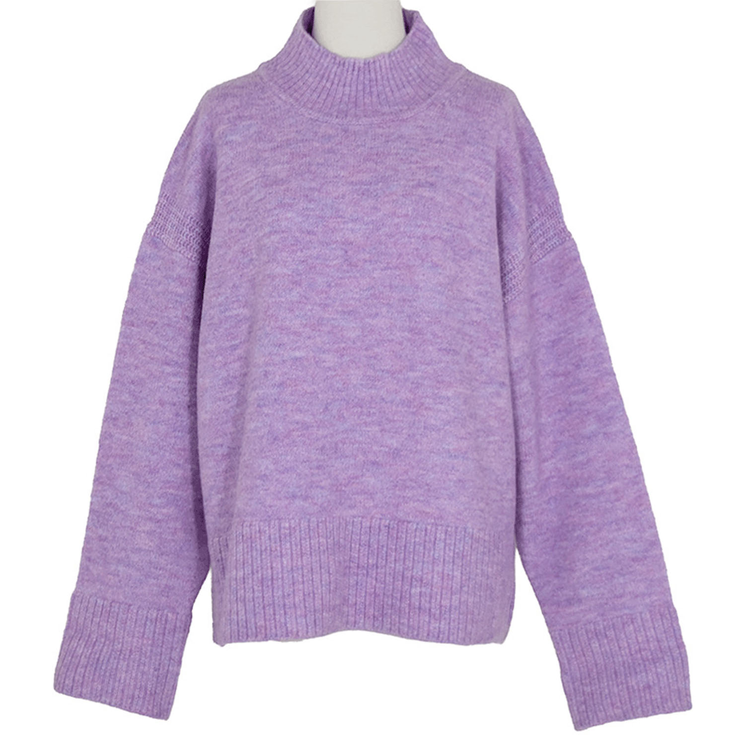 LILASIC MIXメランジニットプルオーバー - 画像6