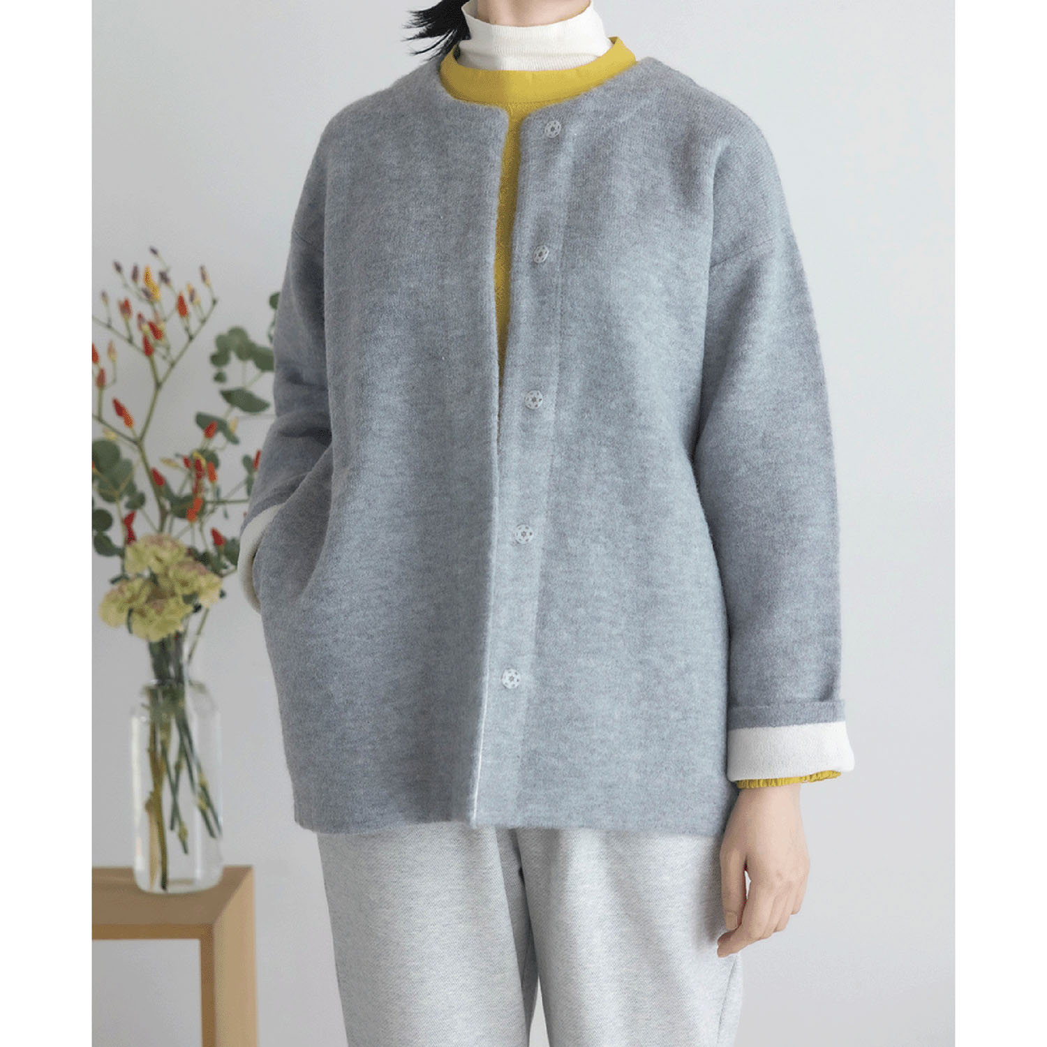 LILASIC 刺しゅうプルオーバー - 画像6