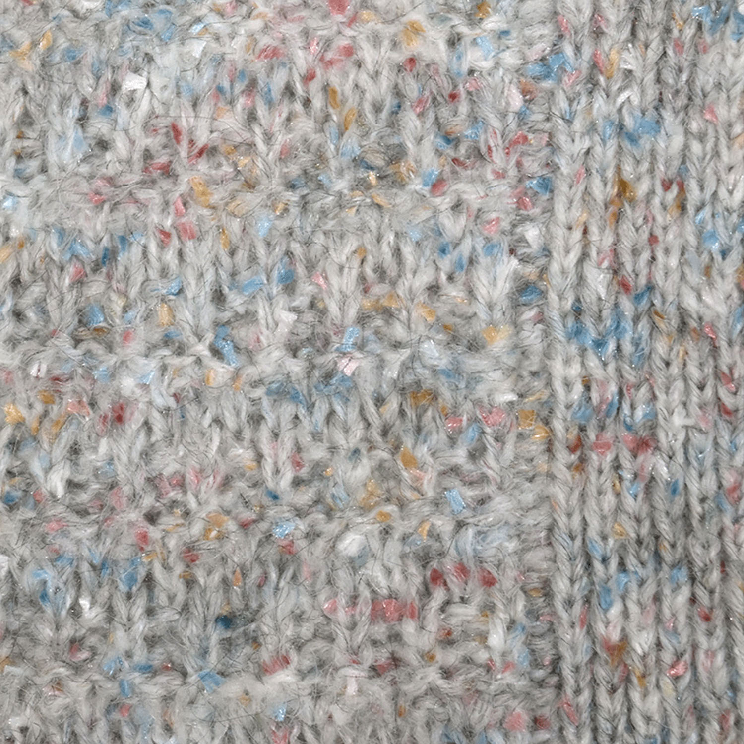 LILASIC カラーネップニットベスト - 画像4