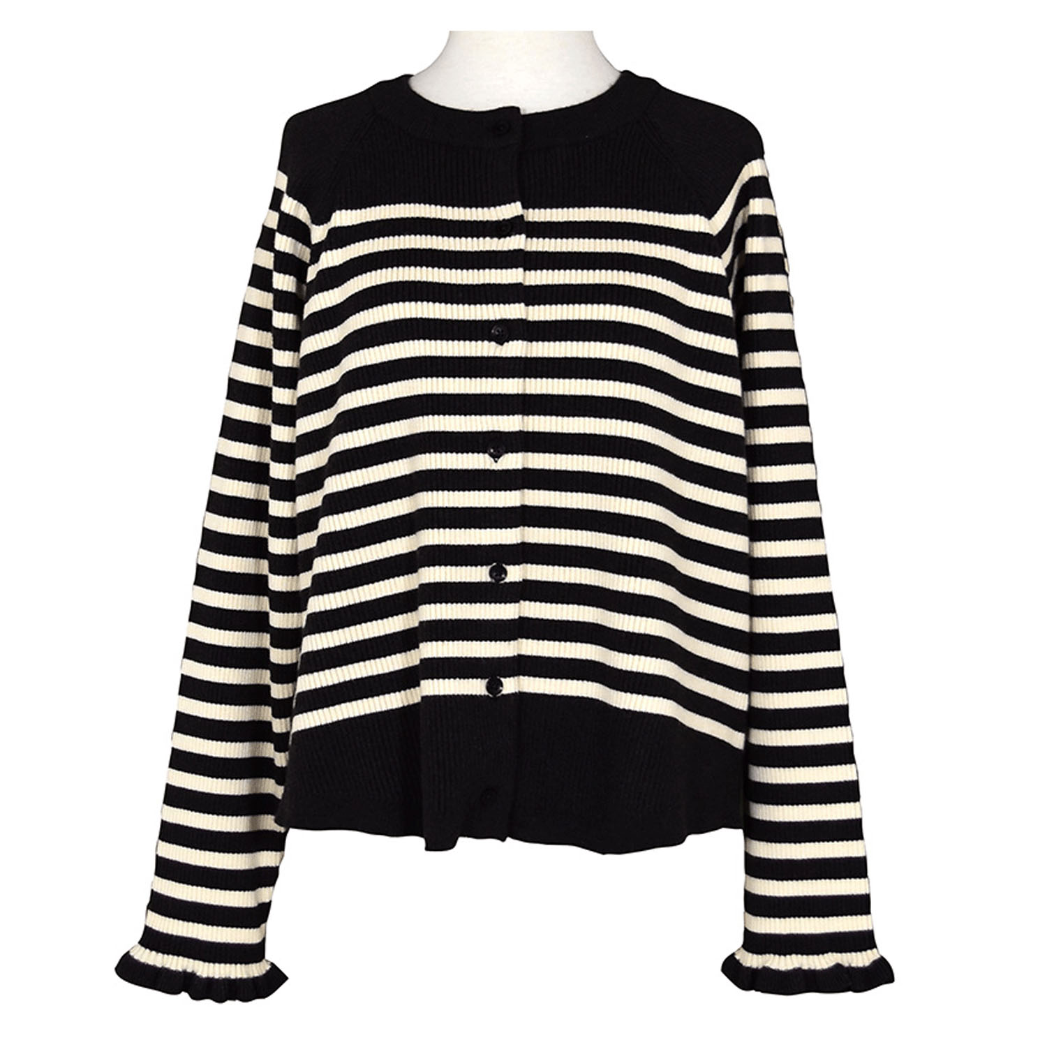 LILASIC リブニットカーディガン - 画像3