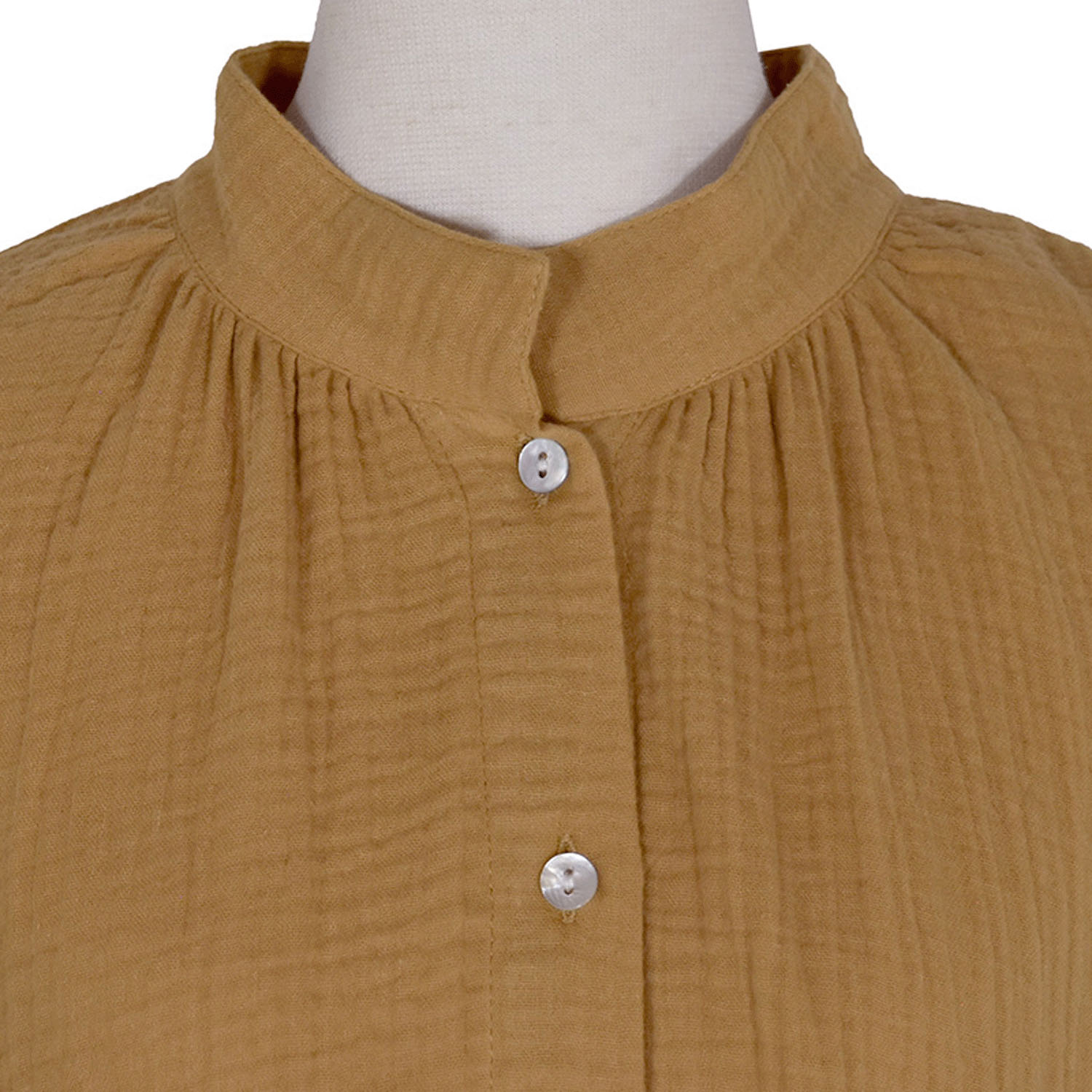 LILASIC ダブルガーゼロングシャツ - 画像9