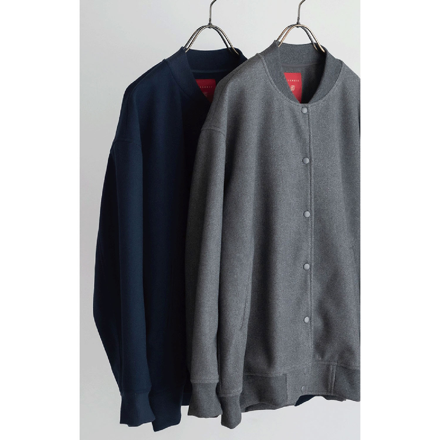 LILASIC ソフトメルトンリブブルゾン - 画像2