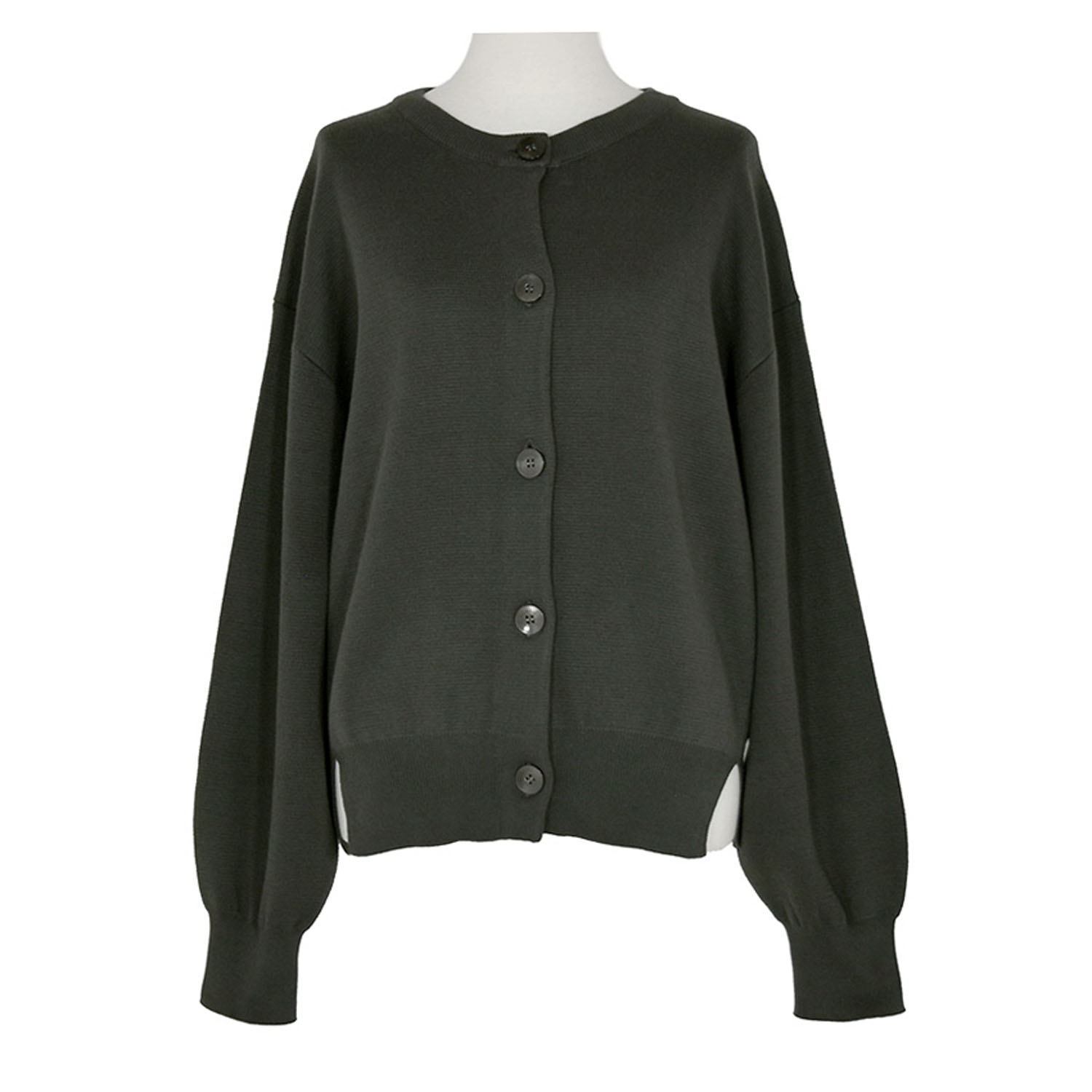 LILASIC ミラノリブニットカーディガン - 画像3