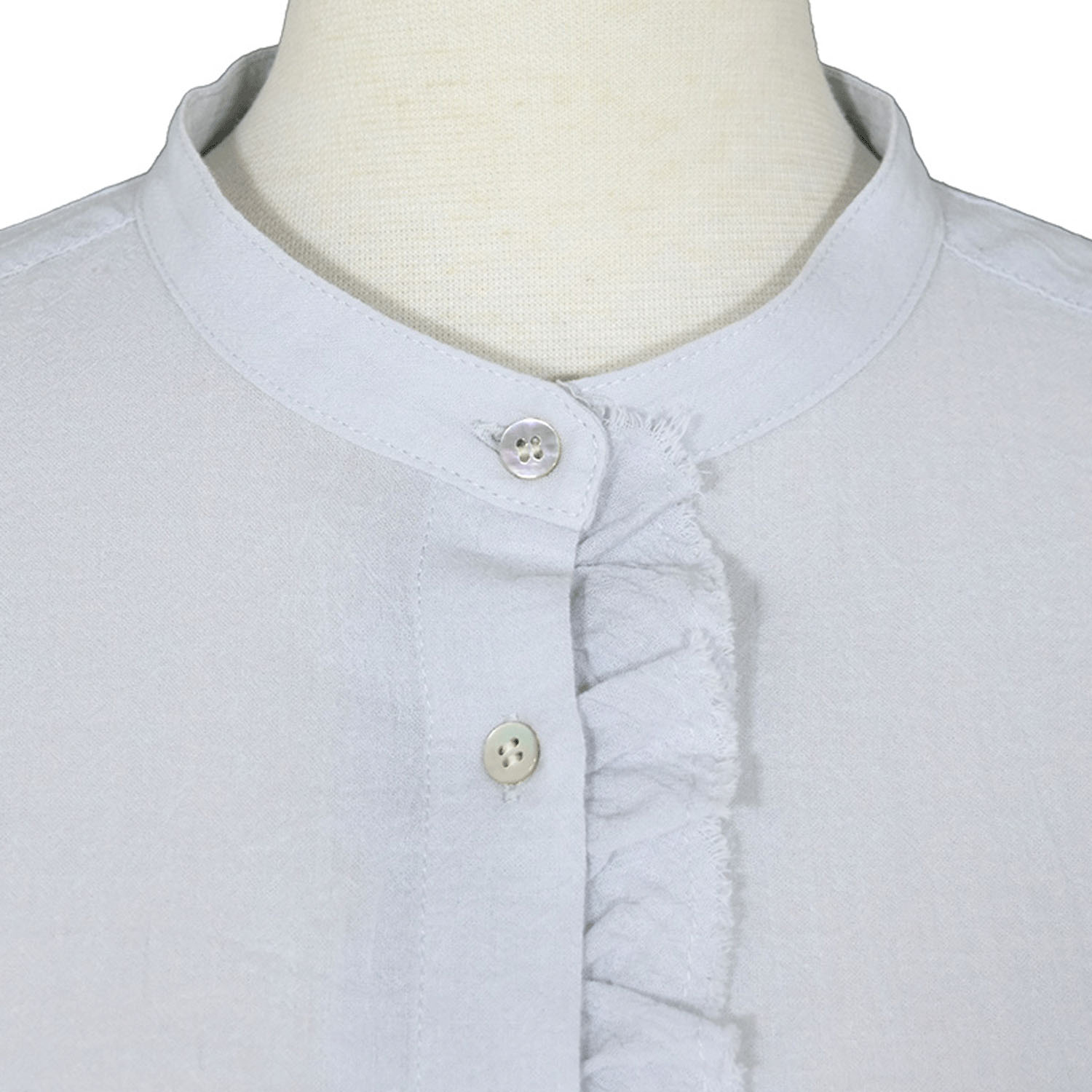 LILASIC フロントフリルデタッチャブルシャツ - 画像5