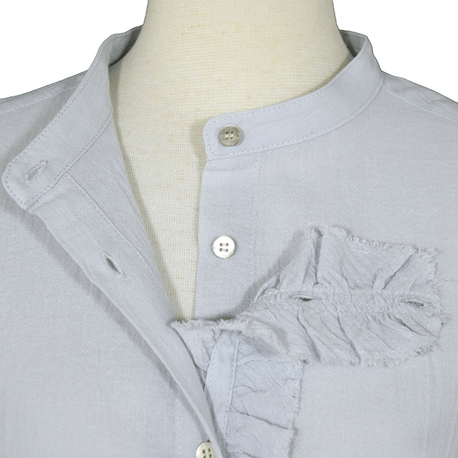 LILASIC フロントフリルデタッチャブルシャツ - 画像9