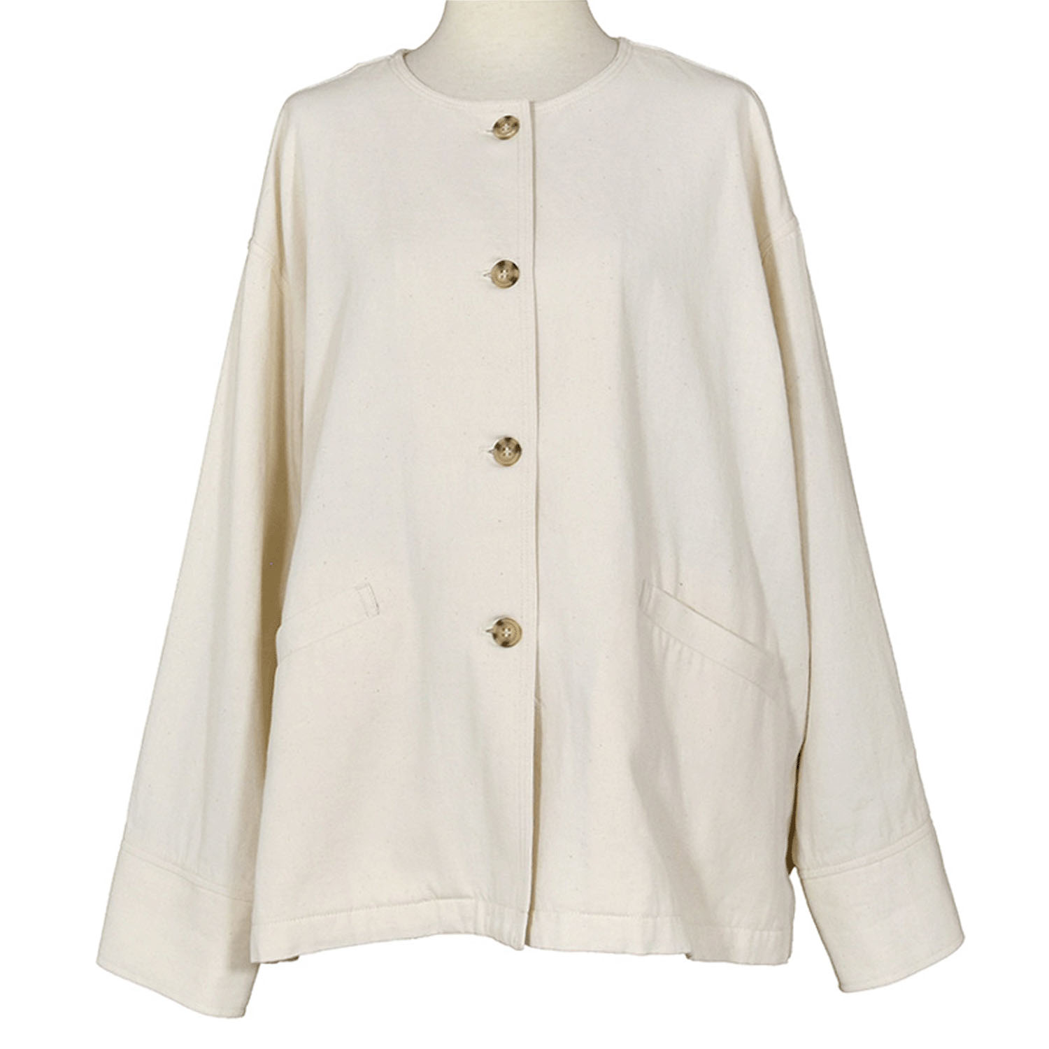 【2月中旬頃入荷予定】LILASIC スラブツイルノーカラーコート - 画像5