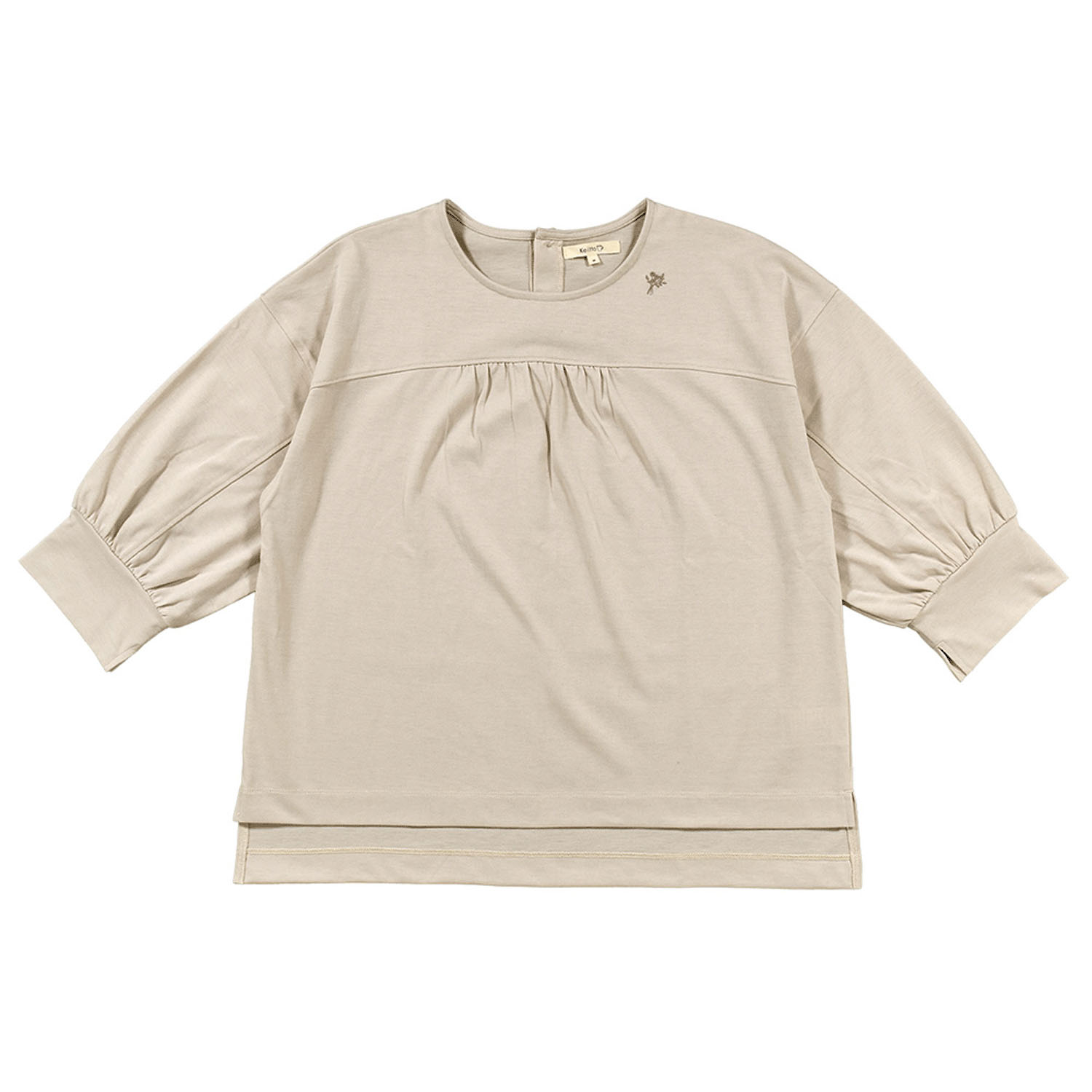 Keitto 花束刺繍入りカットプルオーバー - 画像1