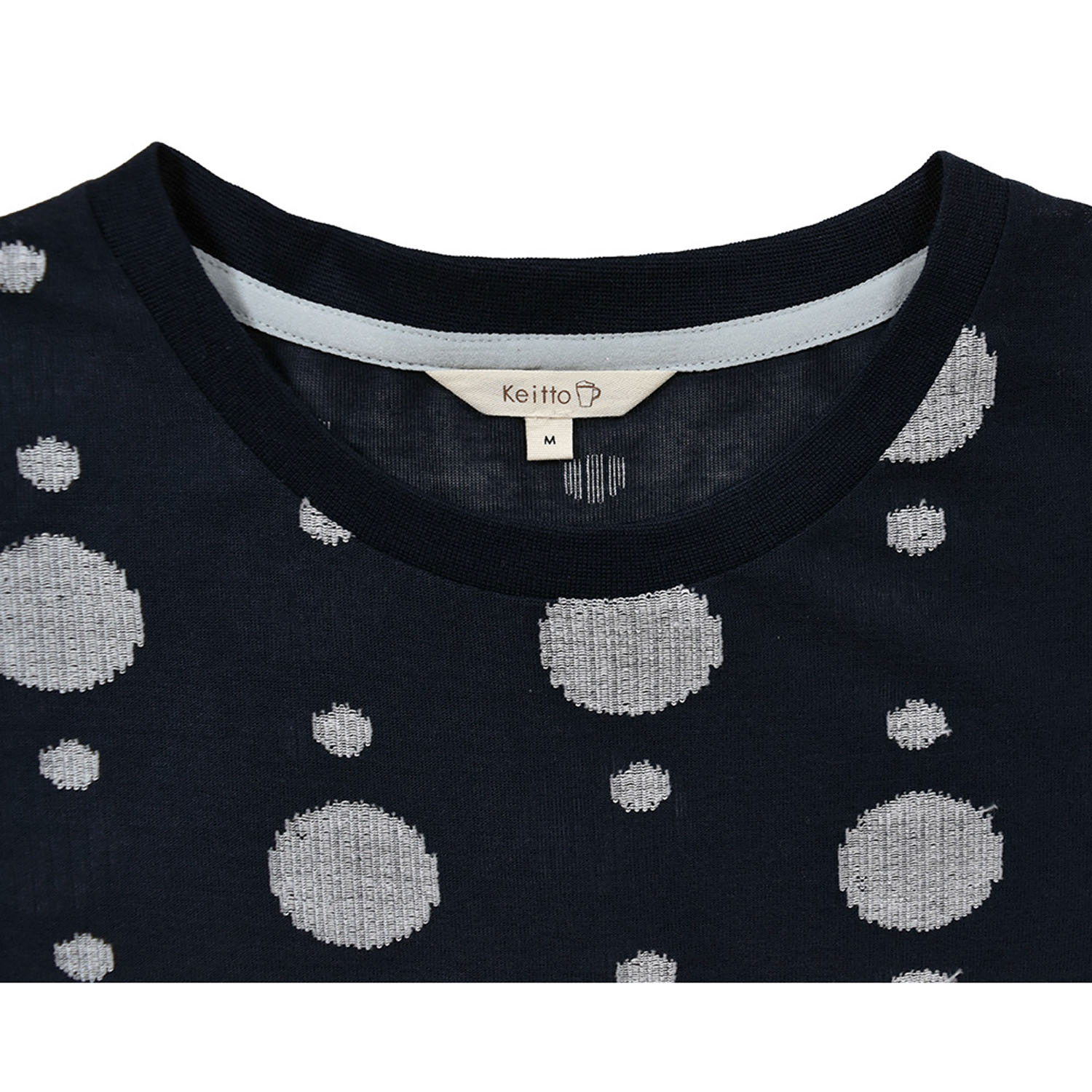 Keitto 雨粒ドット柄カットプルオーバー - 画像10