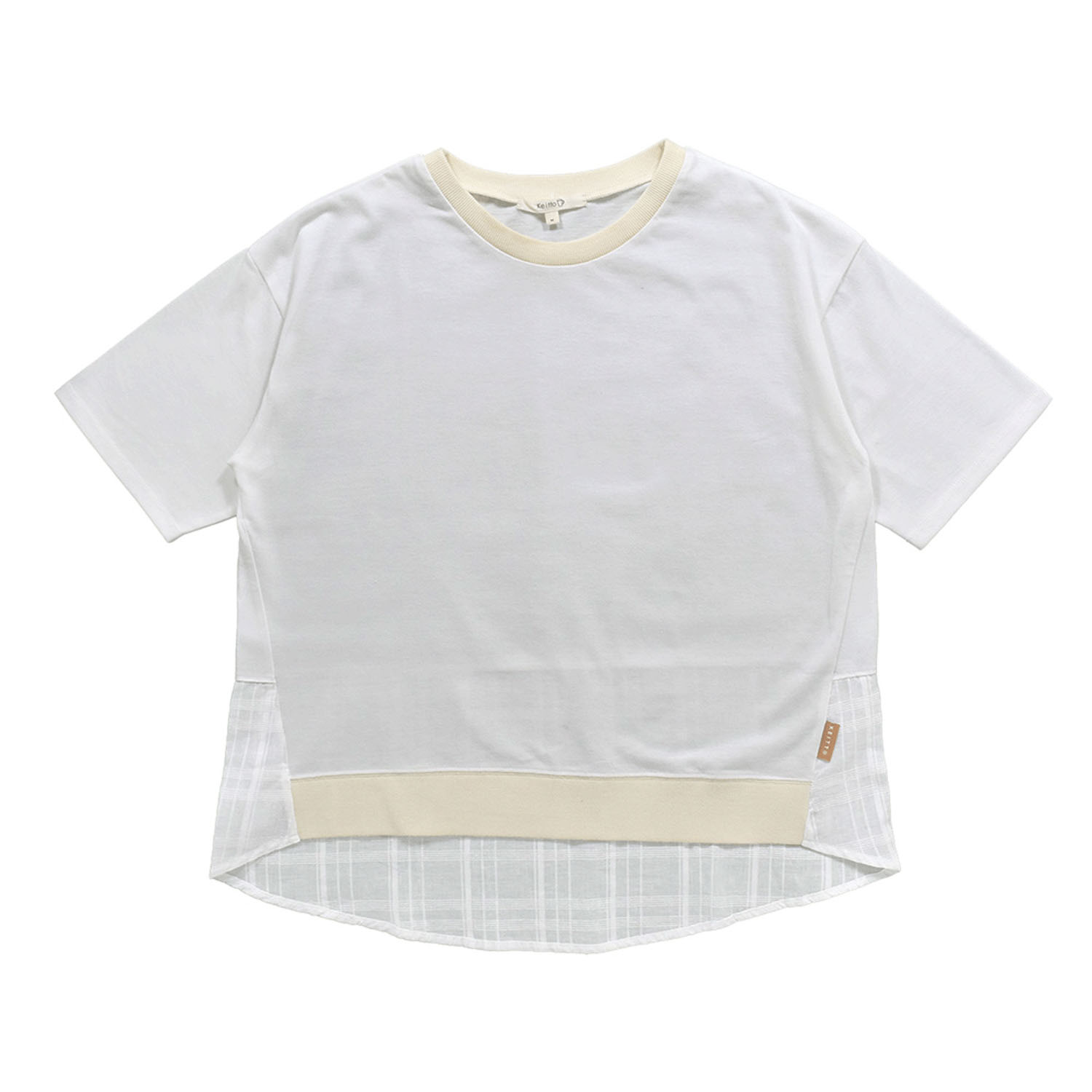 Keitto 裾布帛切り替えプルオーバー - 画像4