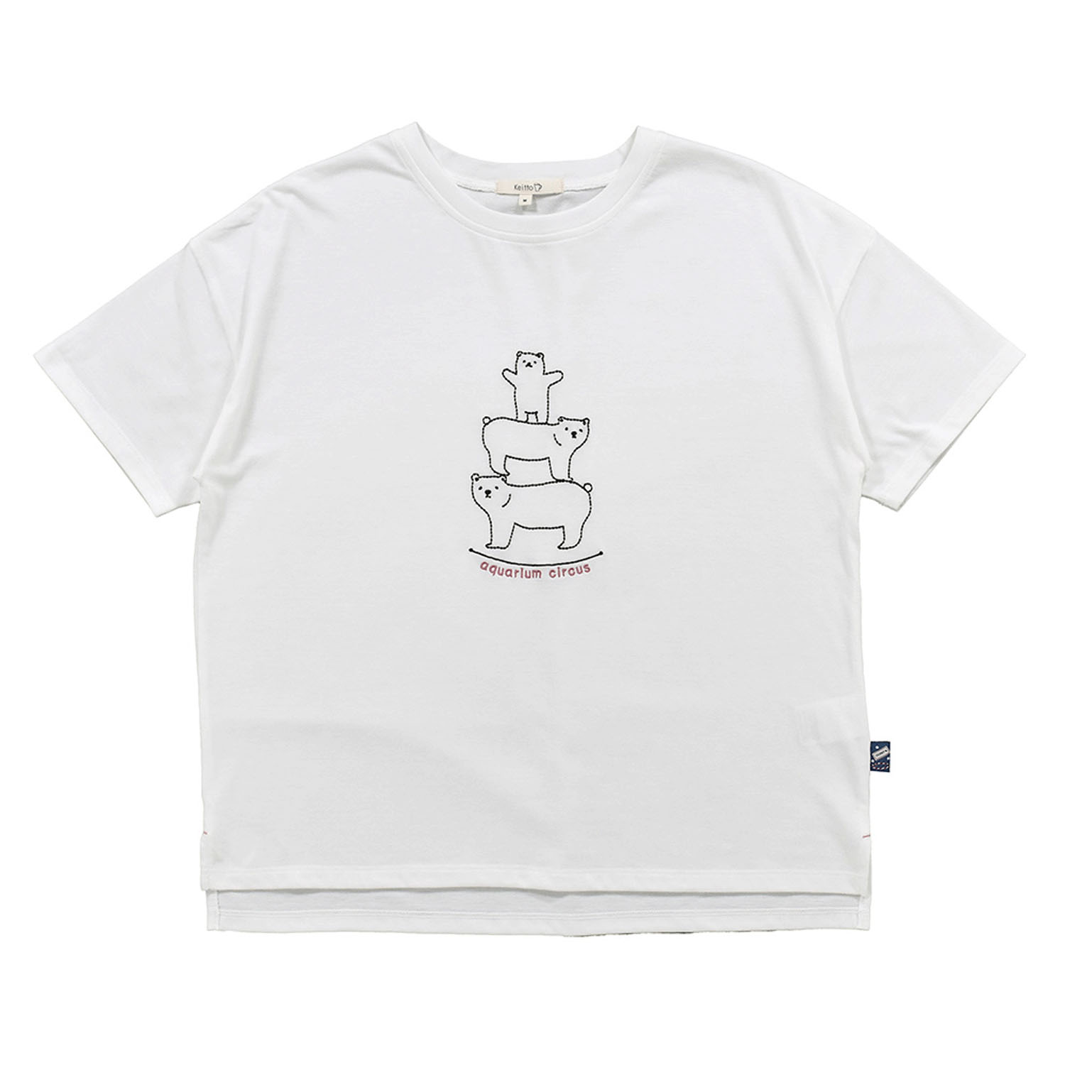 Keitto 水族館刺繍Tシャツ - 画像6