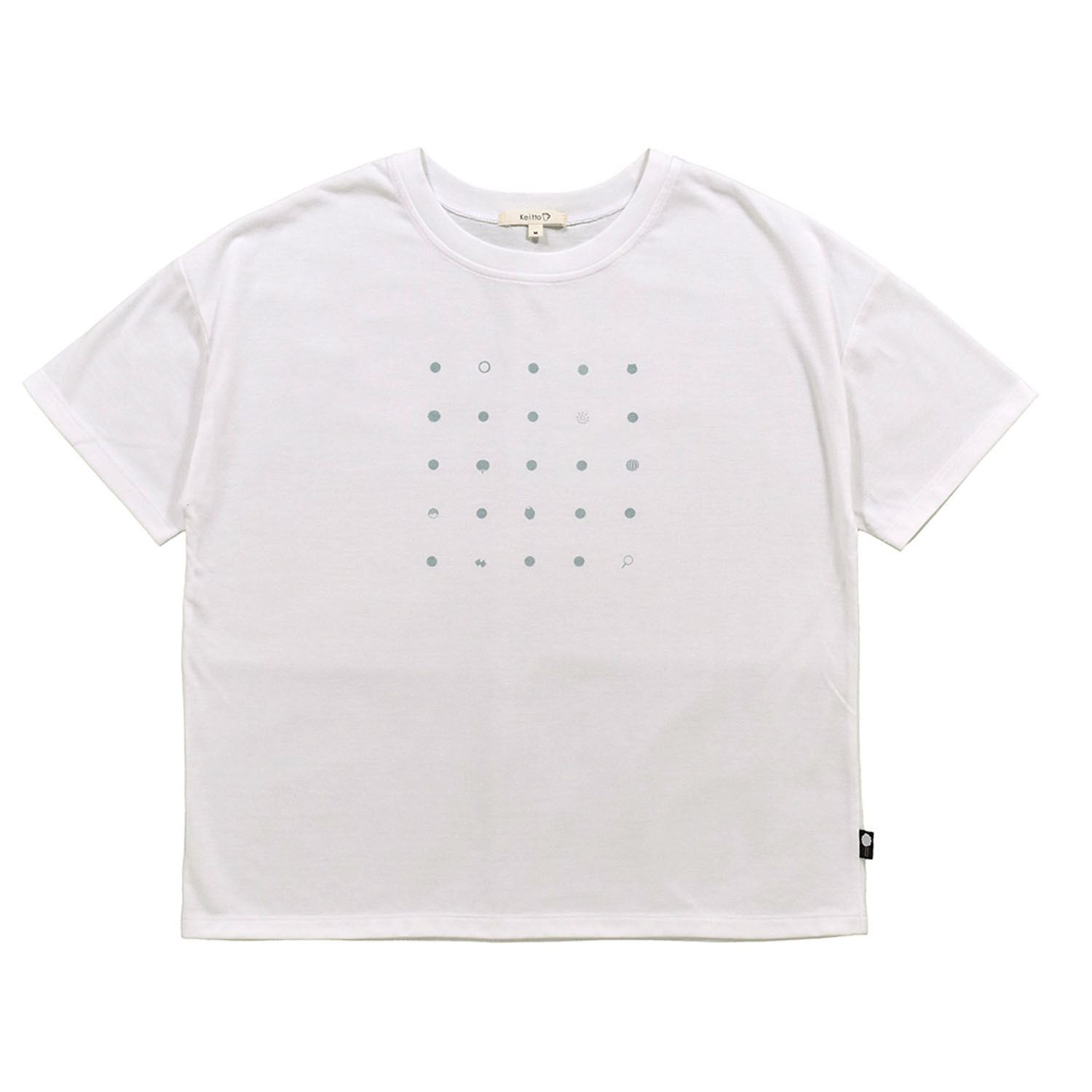 Keitto お祭りドットプリントTシャツ - 画像4