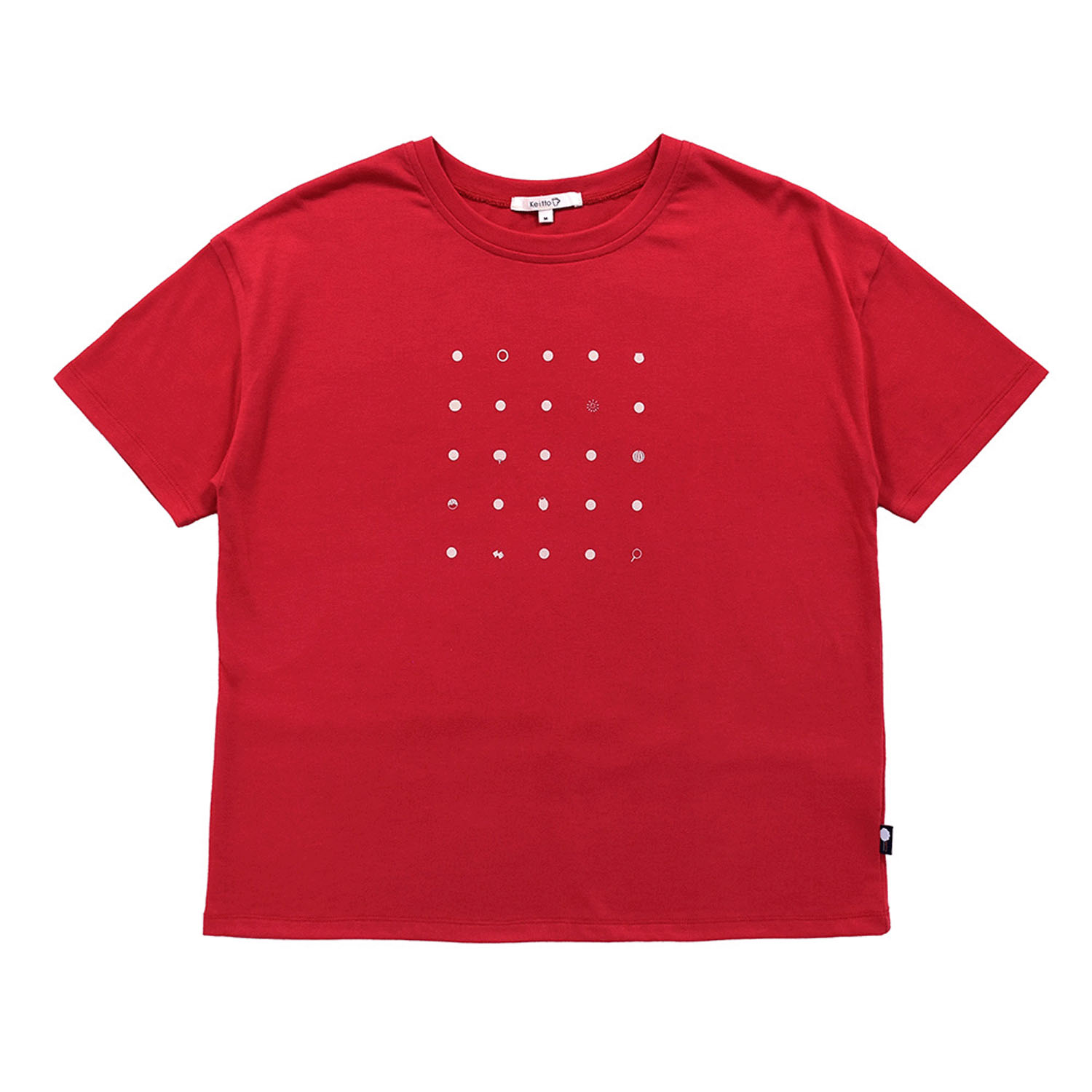 Keitto お祭りドットプリントTシャツ - 画像7