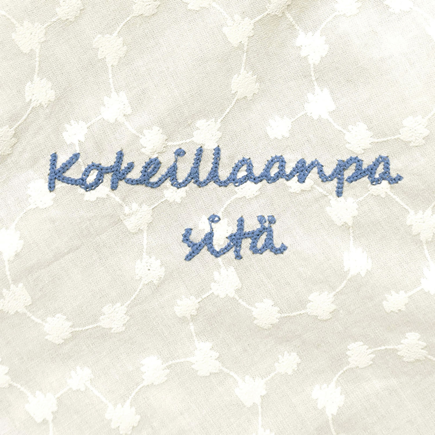 Keitto 刺繍風ドット柄プリントプルオーバー - 画像4