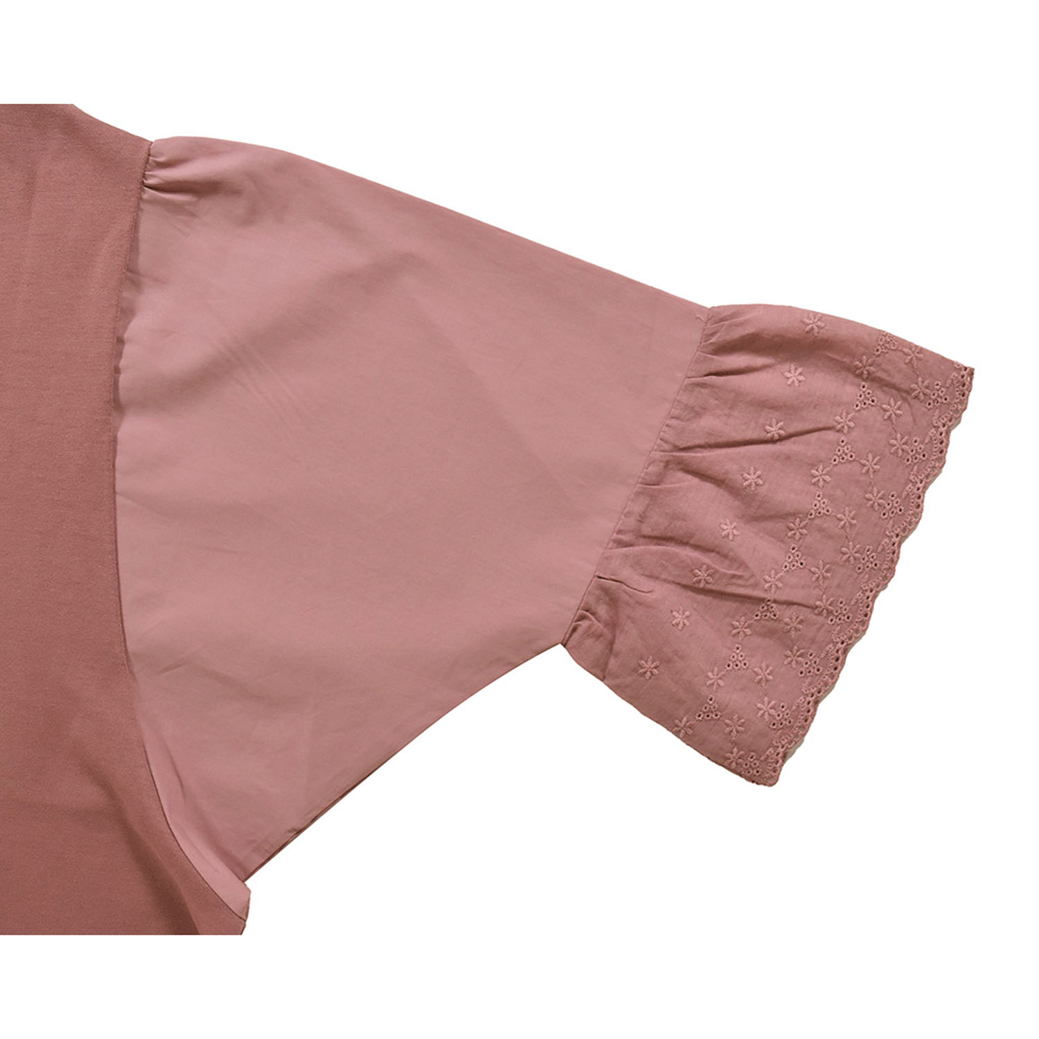 Keitto 袖布帛使いカットプルオーバー - 画像9