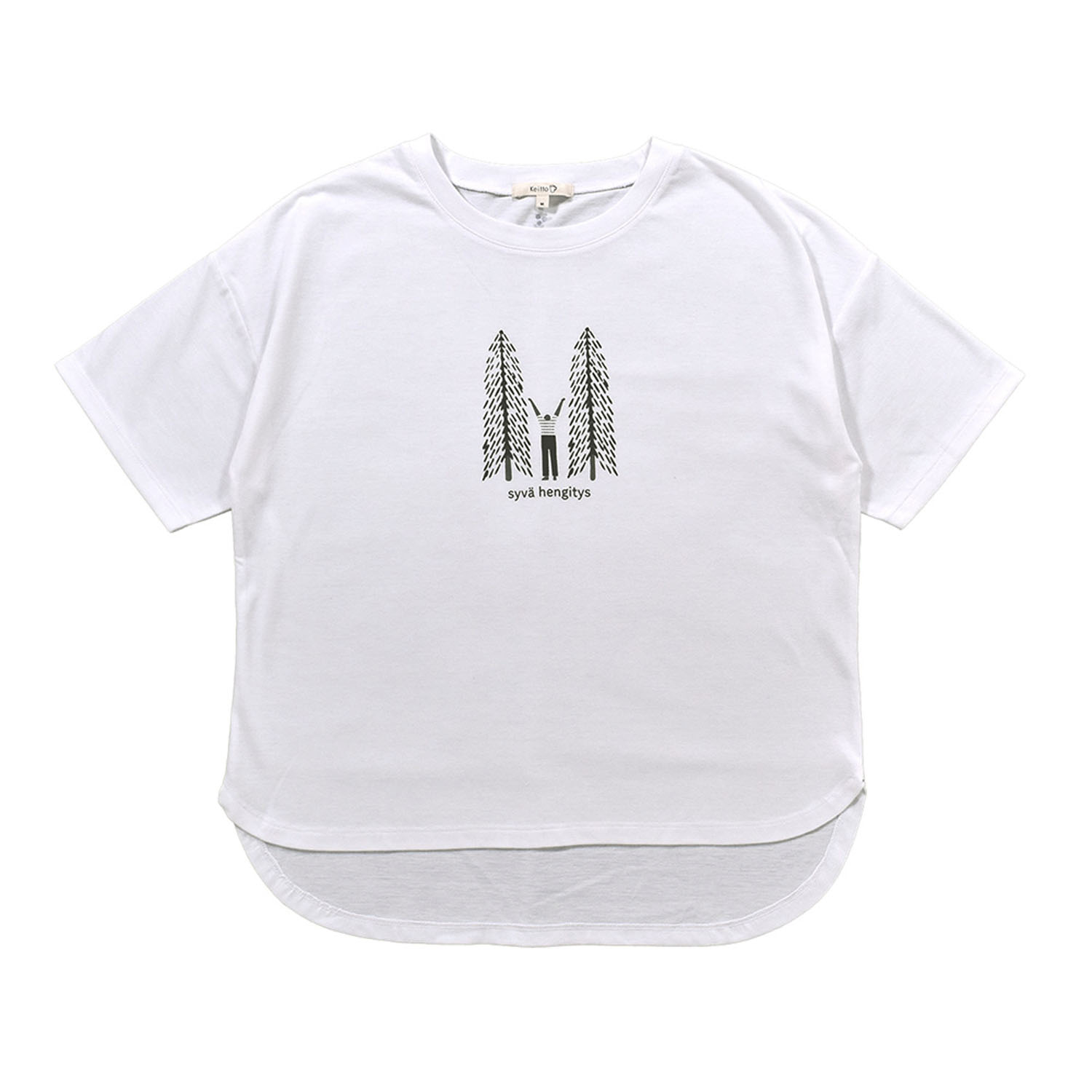 Keitto 森林深呼吸プリントTシャツ - 画像2