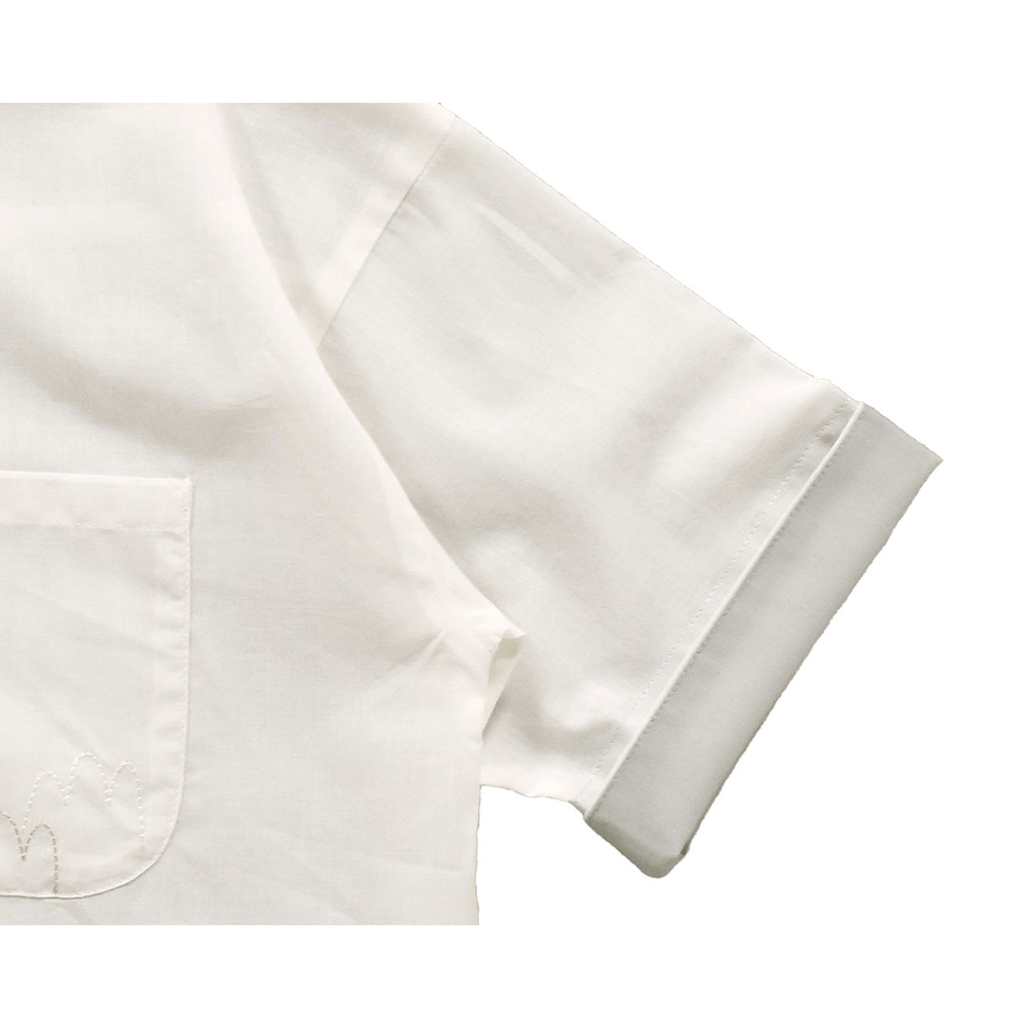 Keitto 山刺繍入り配色襟シャツ - 画像5