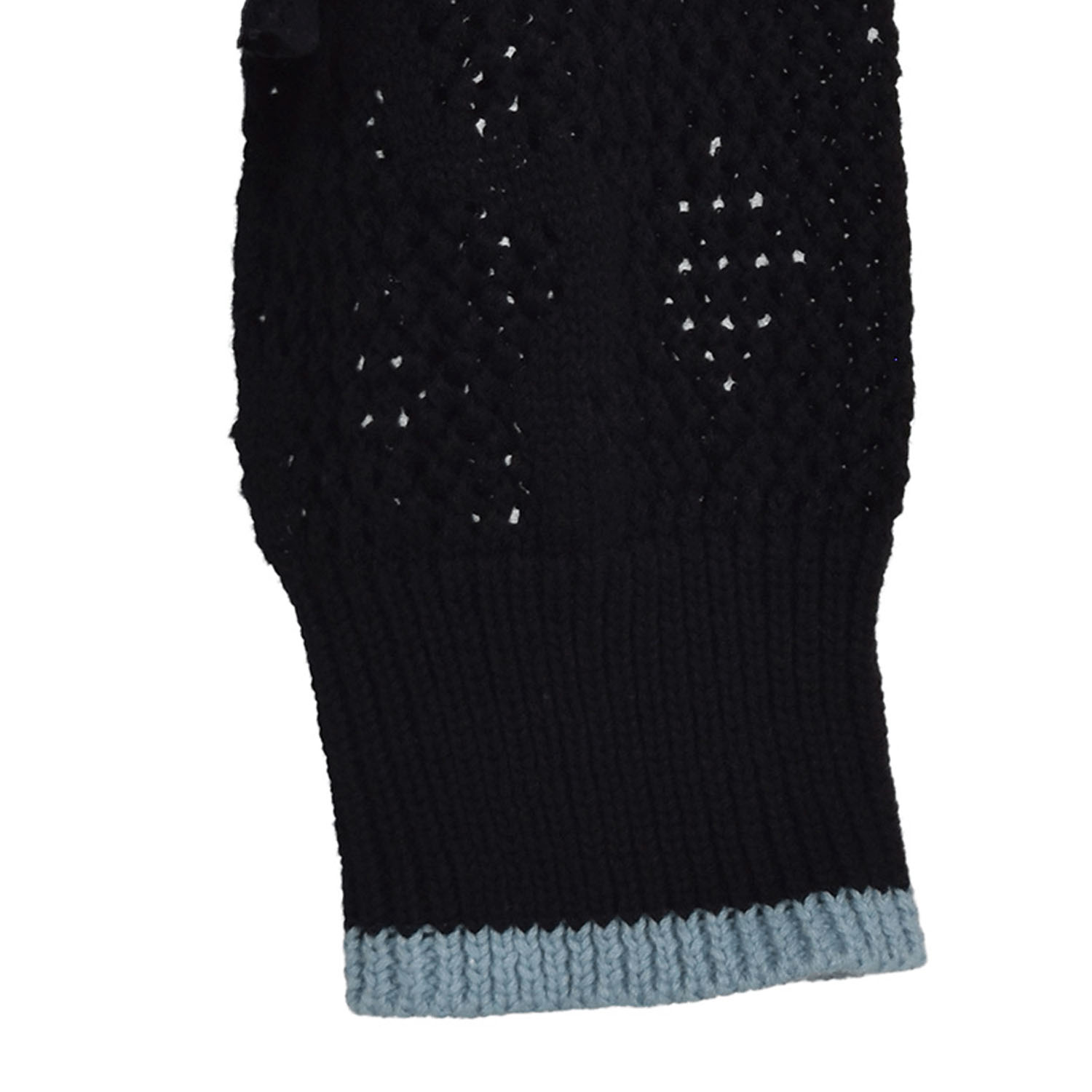 Keitto お花メッシュジャカードニットカーディガン - 画像3