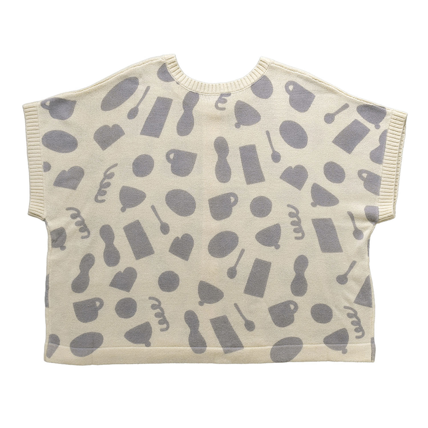 Keitto リュッケなひととき柄プリントベスト - 画像9