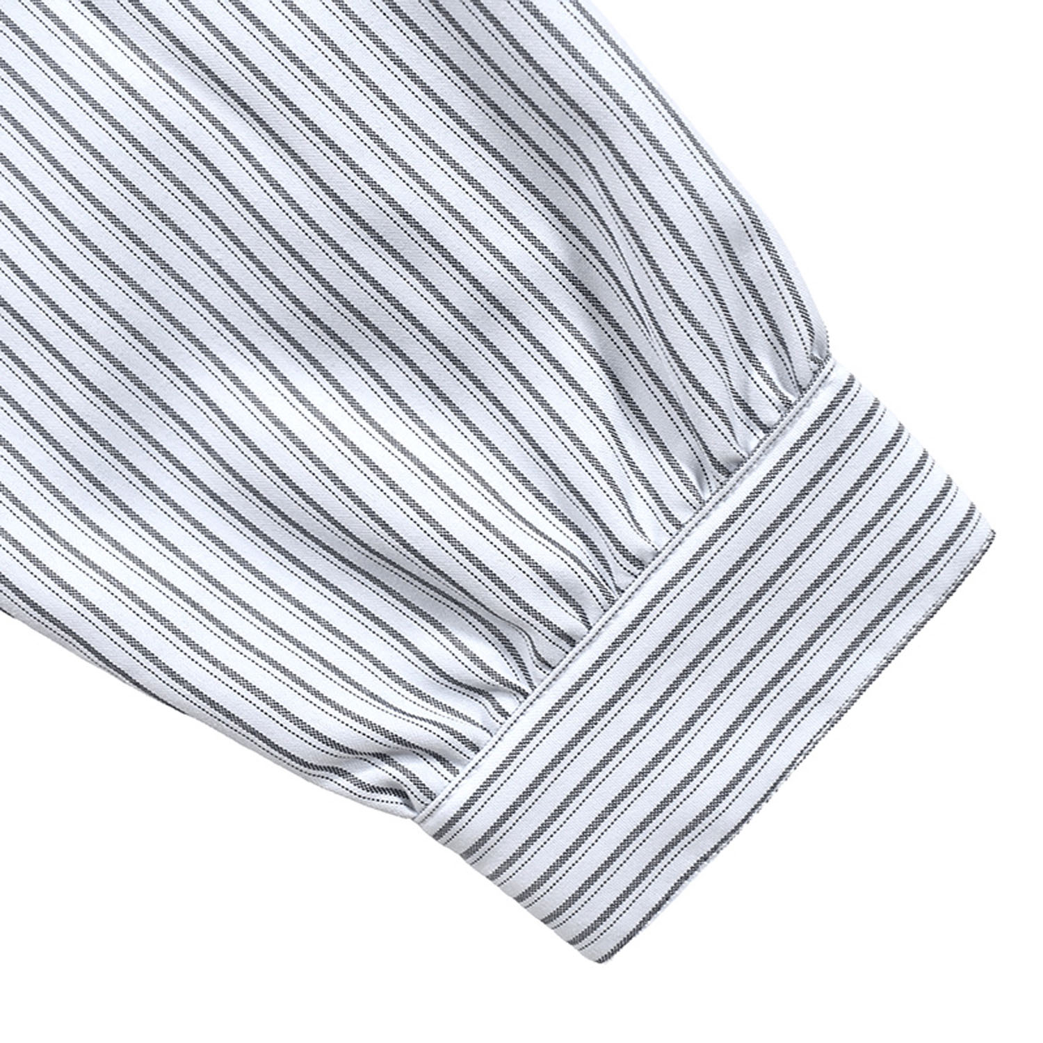 Keitto布帛ドッキングニットプルオーバー - 画像6