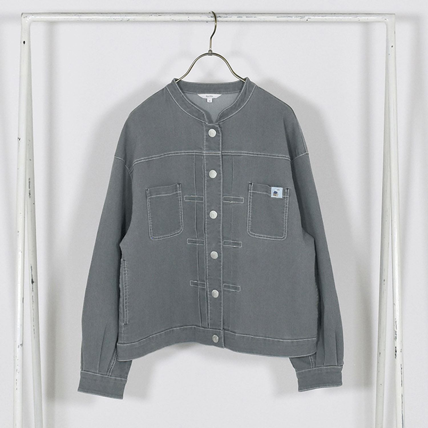 Keittoセットアップデニムジャケット - 画像2