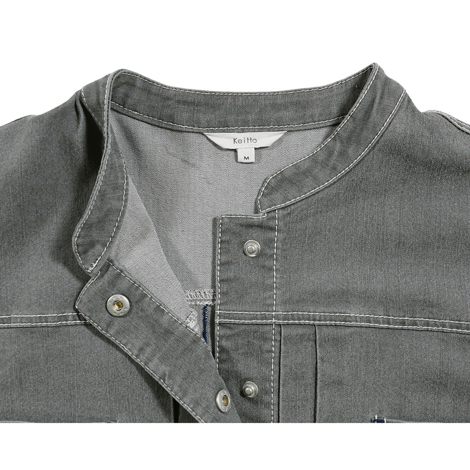 Keittoセットアップデニムジャケット - 画像4