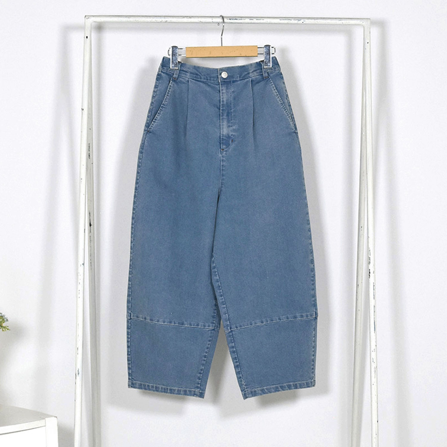 Keittoセットアップコクーンデニムパンツ - 画像2