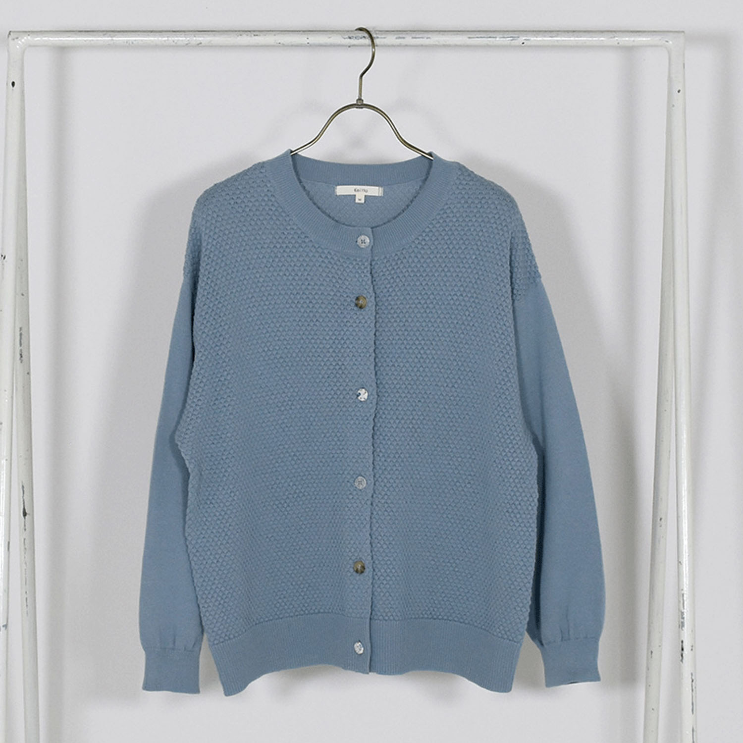 Keittoいろいろボタン春色カーディガン - 画像10